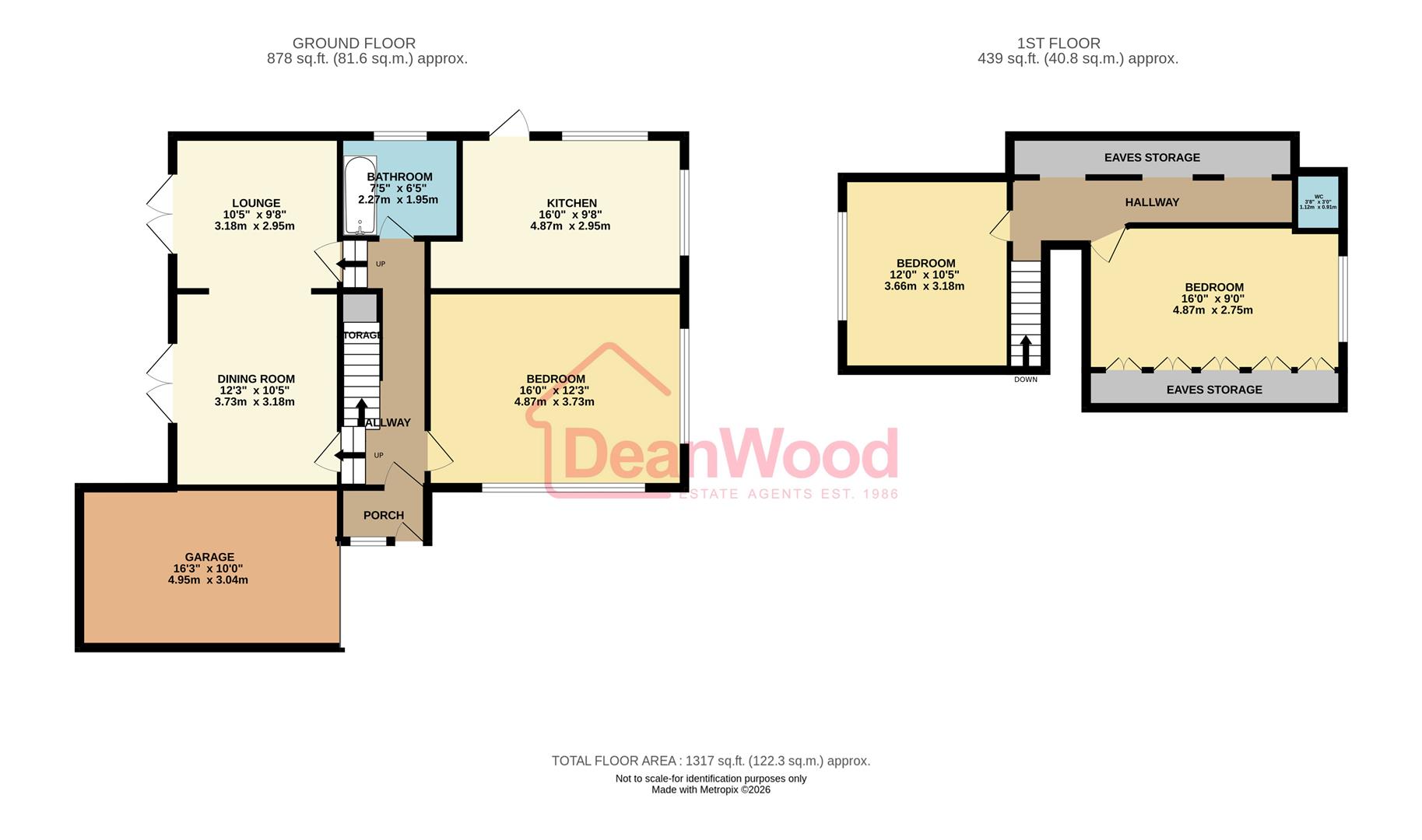 Floorplan - 10 Eskdale Road, Onchan. - Plan 1 of 1