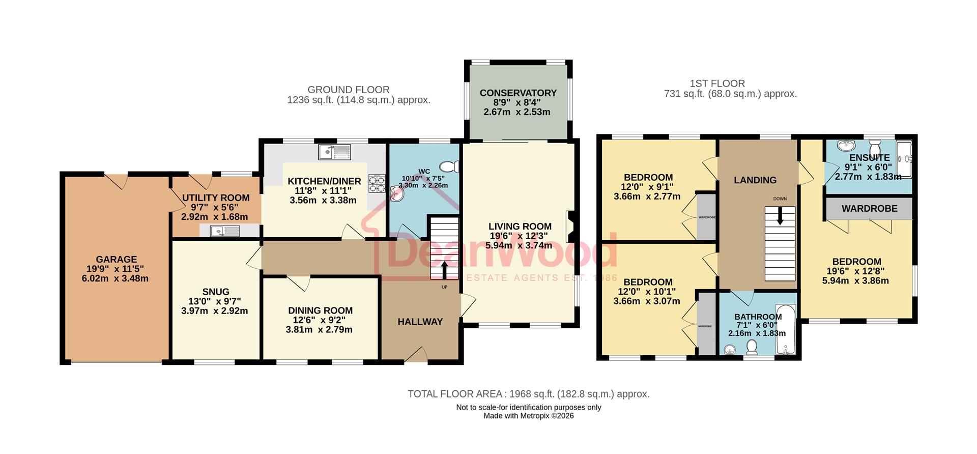 Floorplan - 13 St. Marys Meadow, Ballaugh, Isle Of Man. - Plan 1 of 1