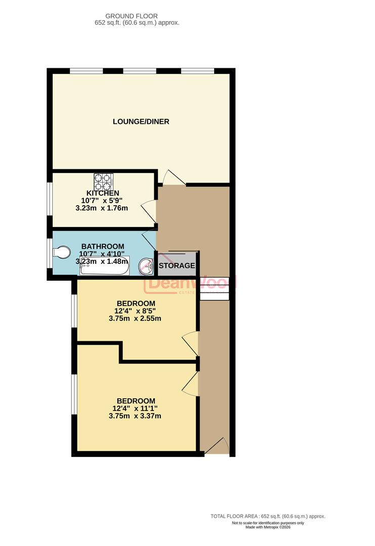 Floorplan - Apartment 6, 56 Main Road, Onchan, Isle Of Man. - Plan 1 of 1