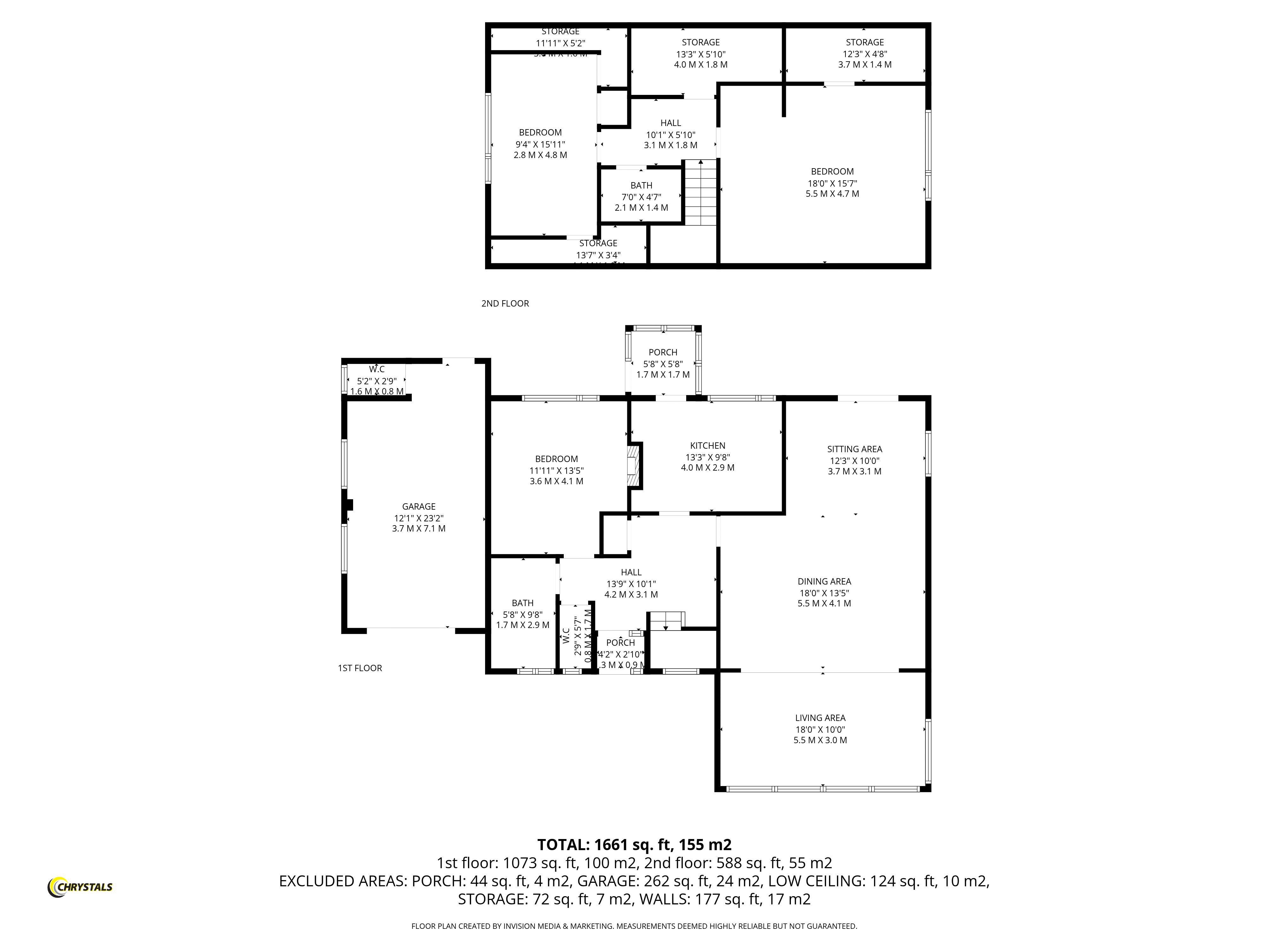 Floorplan - Easdale, 2 Balladoyne Estate, St Johns IM4 3LX. - Plan 1 of 1