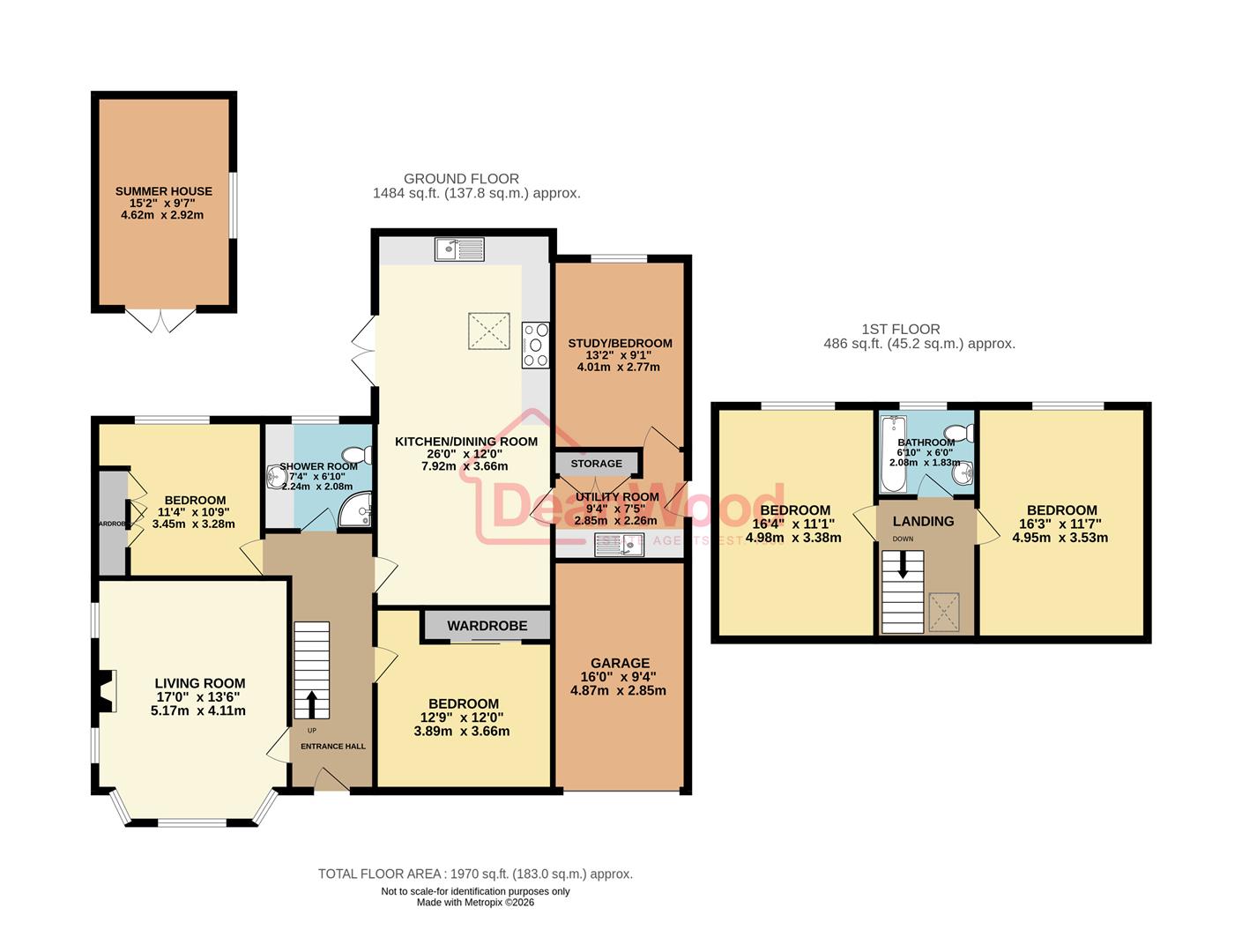 Floorplan - 3 Ormly Avenue, Ramsey, Isle Of Man. - Plan 1 of 1