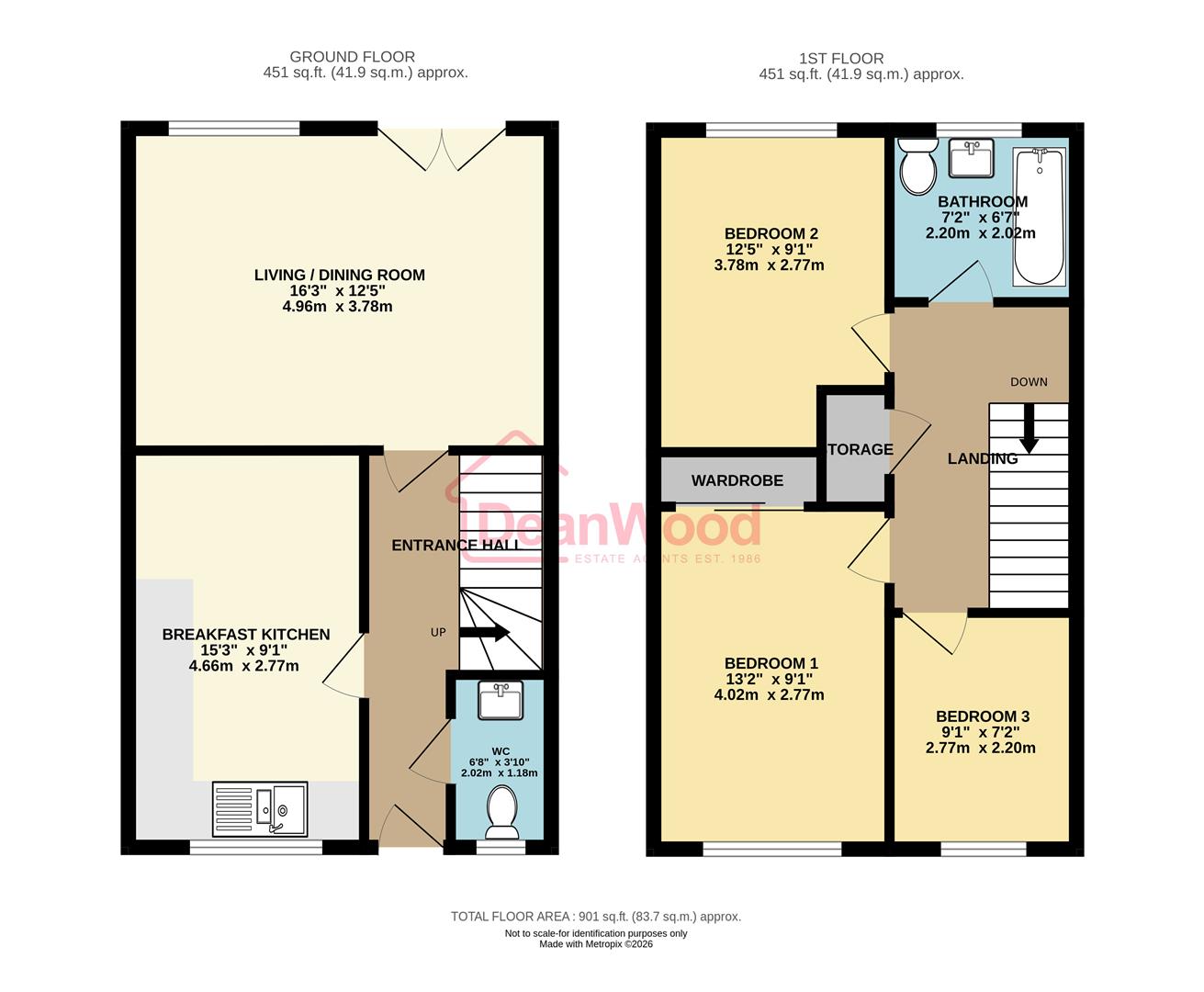 Floorplan - 1 Scoill Close, Slieau Whallian View, Peel. - Plan 1 of 1