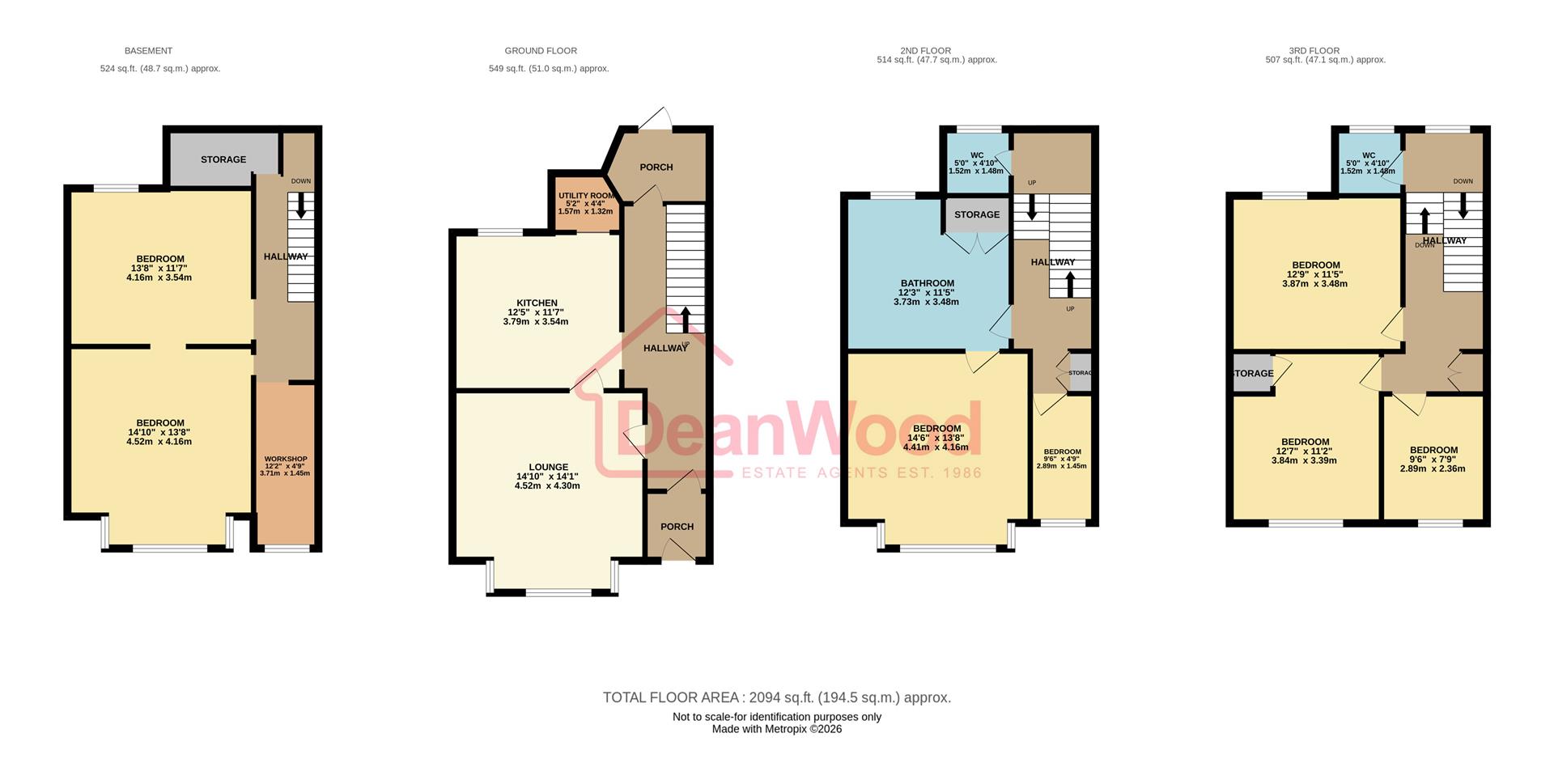 Floorplan - Heatherlea Windsor Mount, Ramsey. - Plan 1 of 1