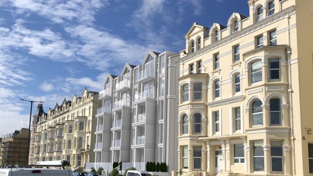 New Apartments adjacent to Isle of Alanis, Mooragh Promenade, Ramsey, IM8 3AH.
