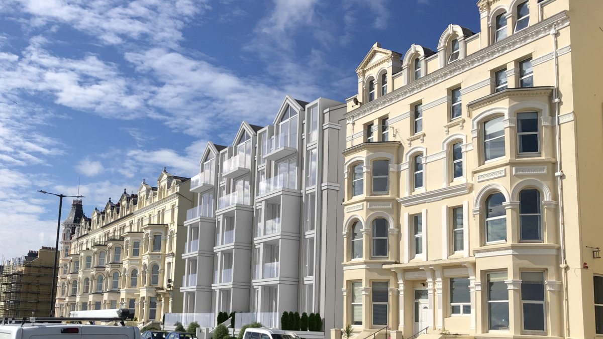 New Apartments adjacent to Isle of Alanis, Mooragh Promenade, Ramsey, IM8 3AH.