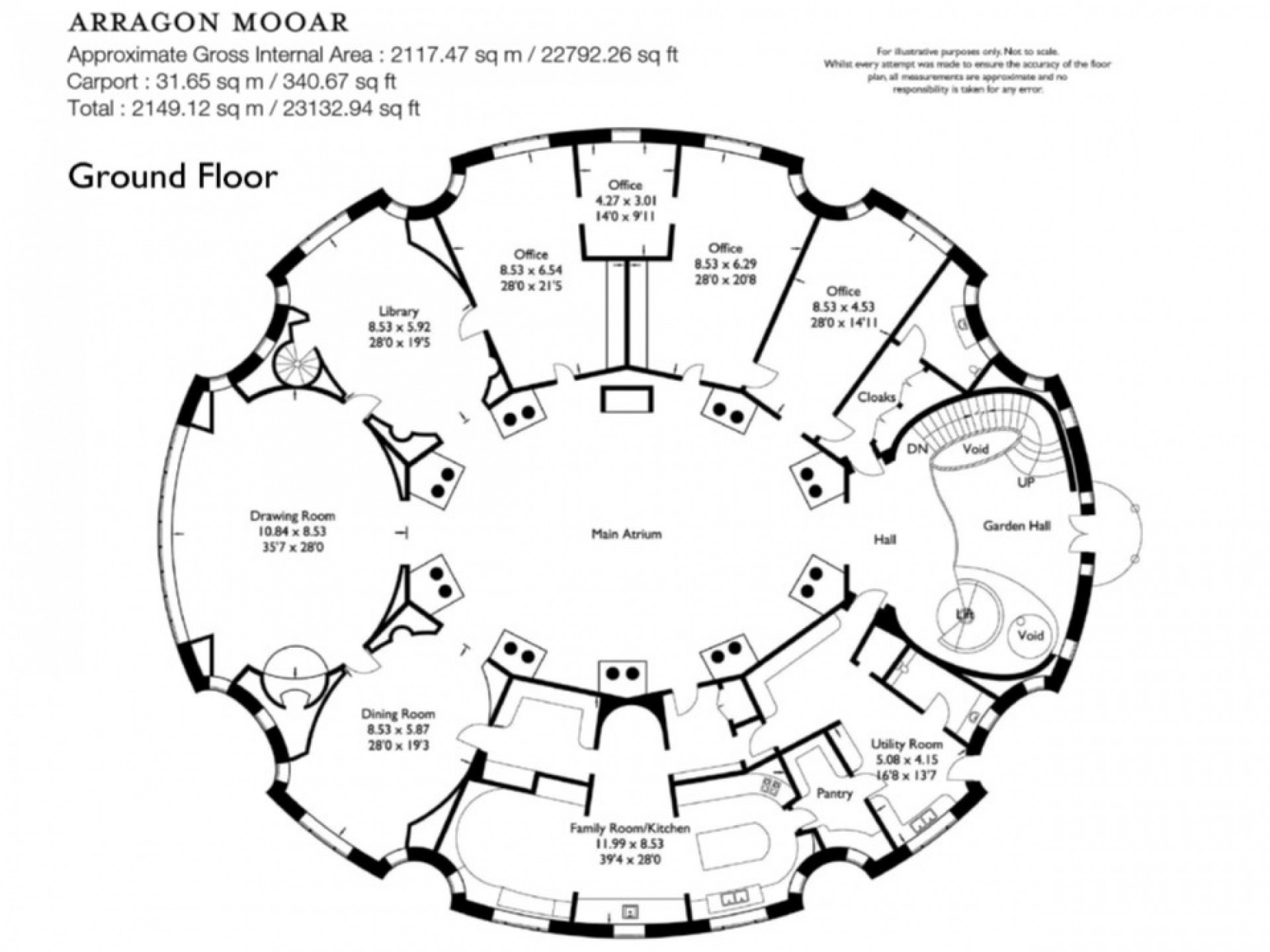 Floorplan - Arragon Mooar, Old Castletown Road, Santon, IM4 1HB. - Plan 2 of 7