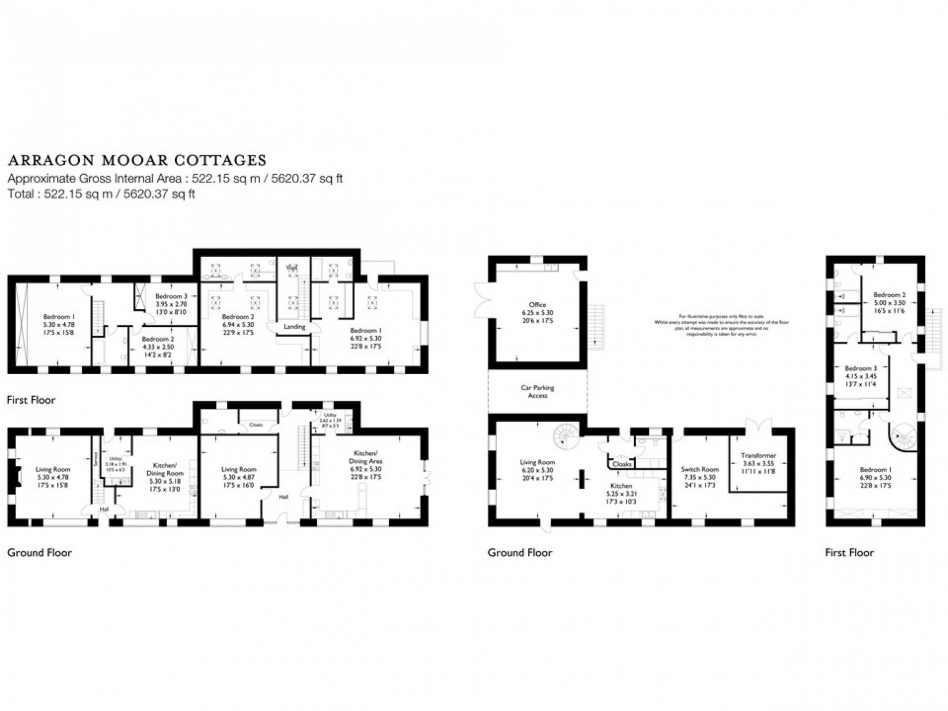 Floorplan - Arragon Mooar, Old Castletown Road, Santon, IM4 1HB. - Plan 6 of 7