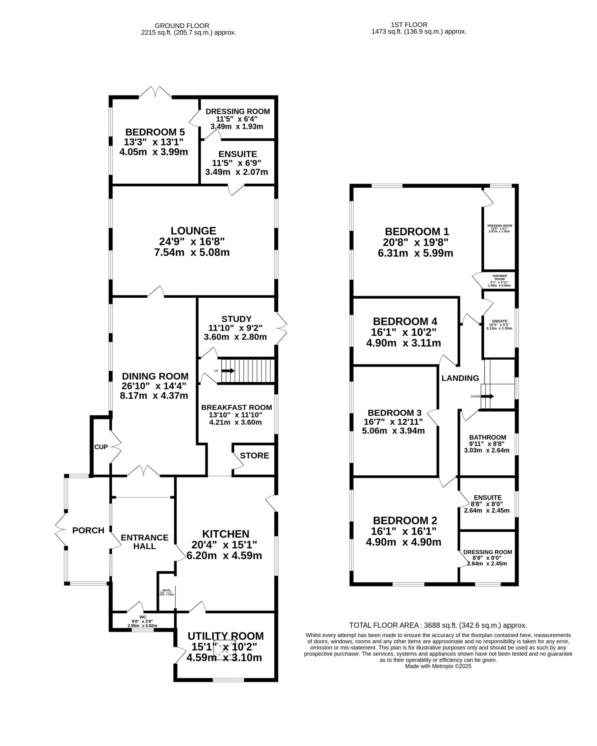 Floorplan - Ballawyllin Farm, East Baldwin, Douglas, IM4 5ER. - Plan 1 of 1
