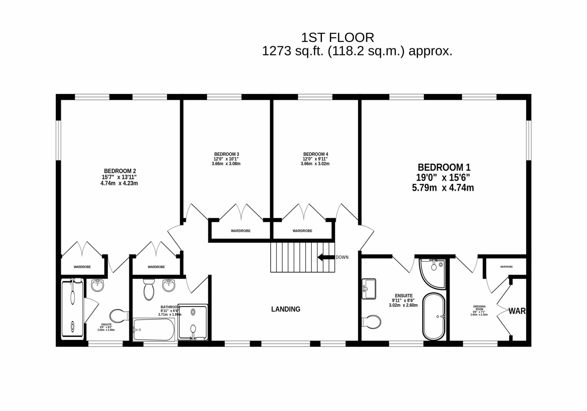 Floorplan - Camelot, 9 Hillberry Green, Douglas, IM2 6DE. - Plan 3 of 3