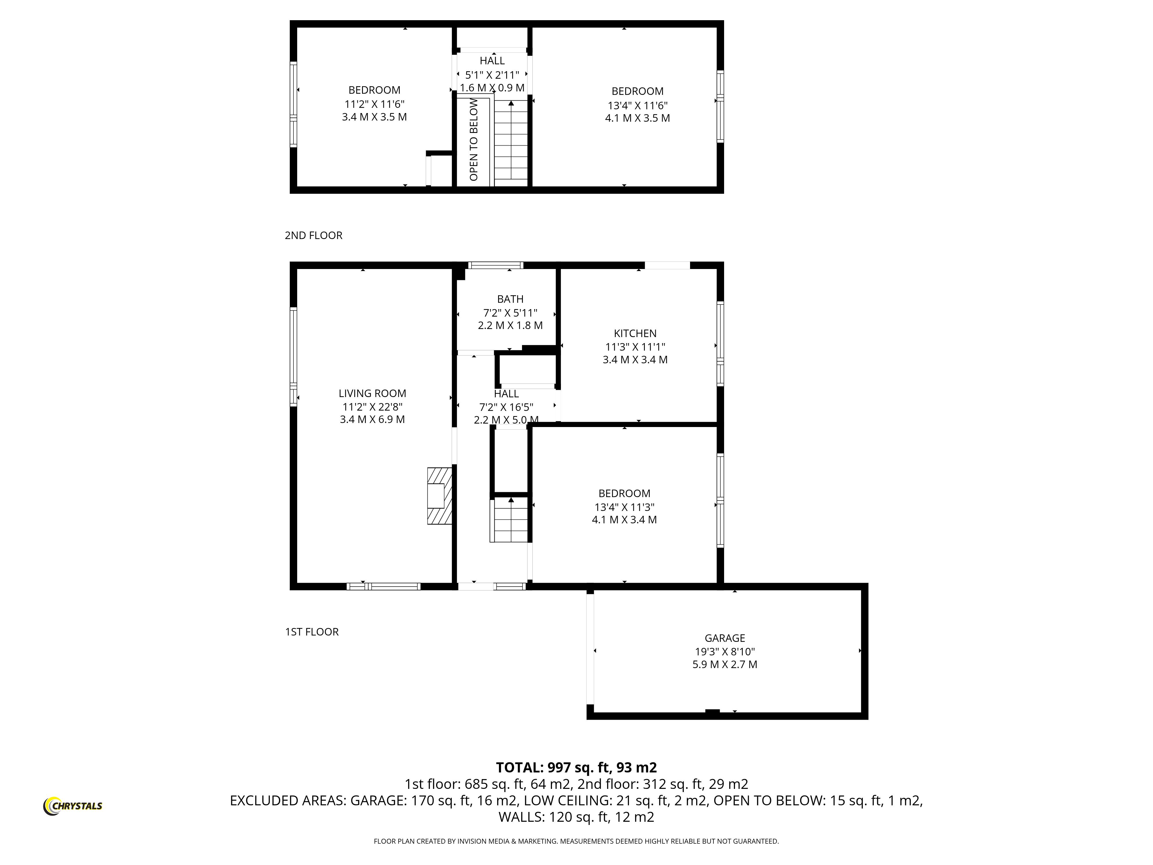 Floorplan - 66 Wybourn Drive, Onchan IM3 4AY. - Plan 1 of 1