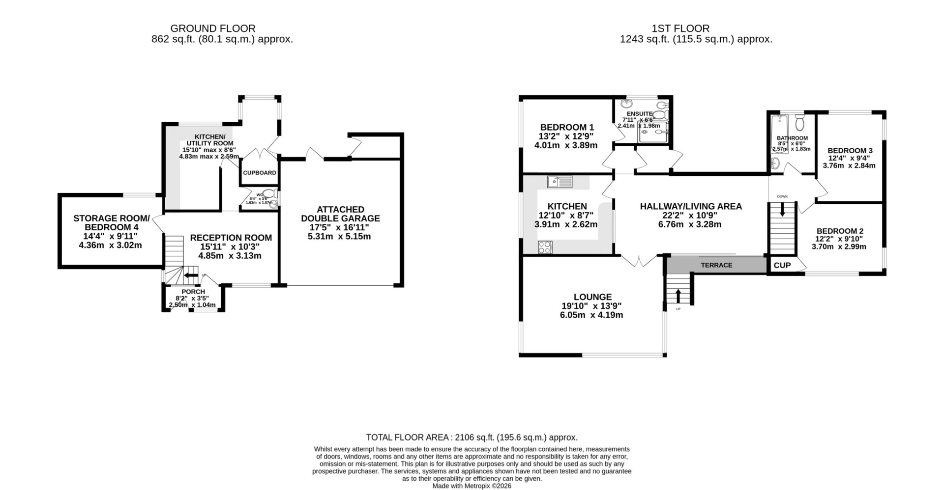 Floorplan - Cheu-Ny-Howe, Marine Drive, Port Soderick, IM4 1BJ, Douglas. - Plan 1 of 1