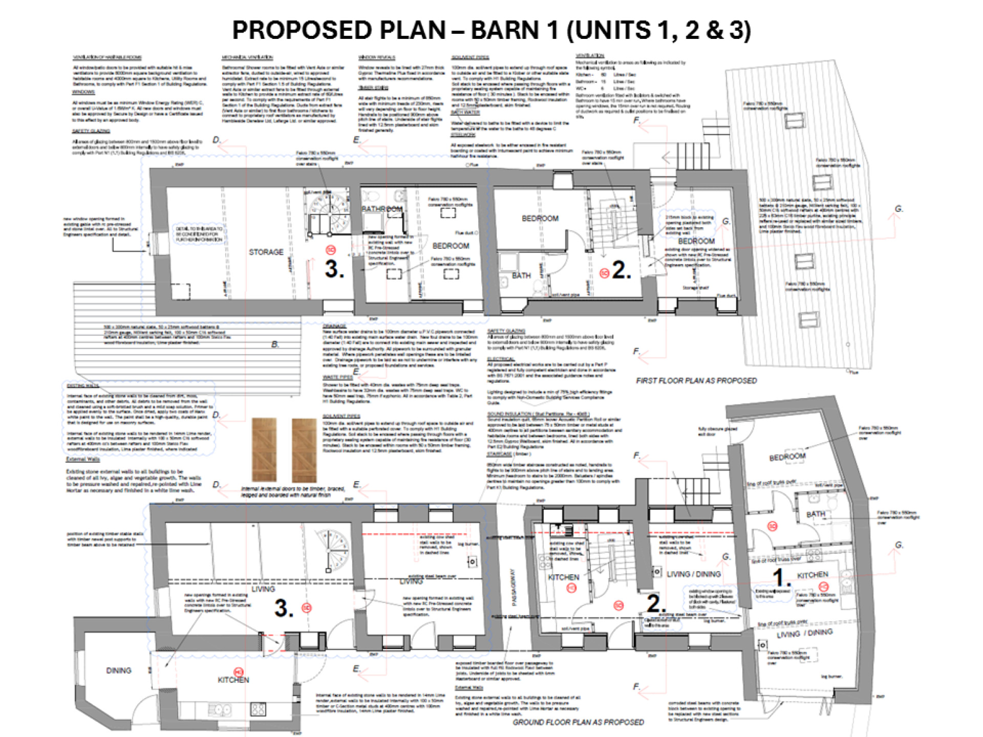 Floorplan - Outbuildings, Glen Mooar Road, St. John's, IM4 3AQ, St Johns. - Plan 5 of 7