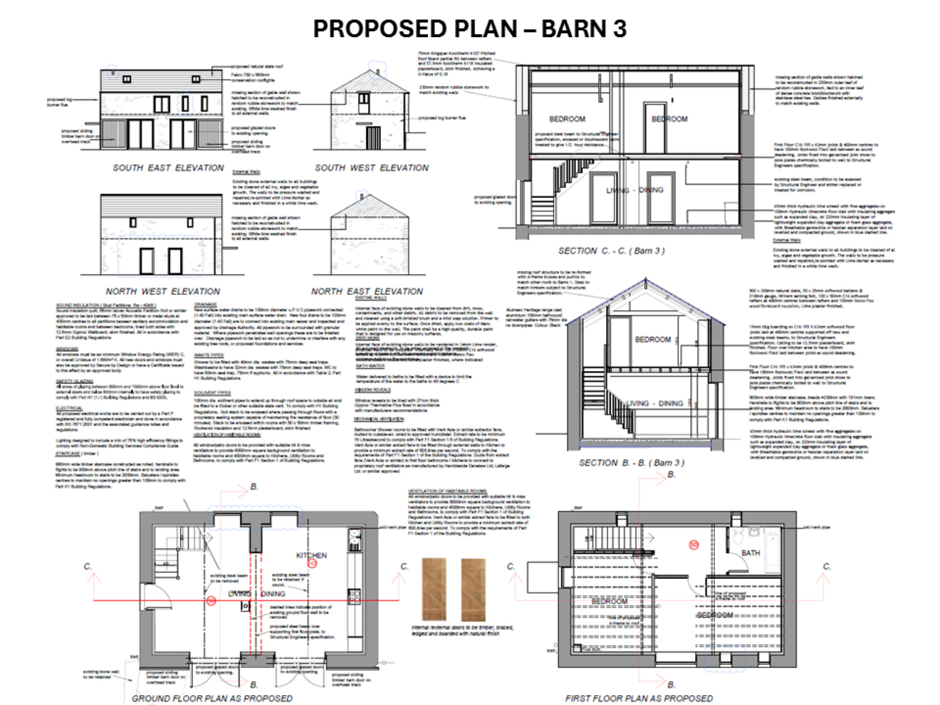 Floorplan - Outbuildings, Glen Mooar Road, St. John's, IM4 3AQ, St Johns. - Plan 7 of 7