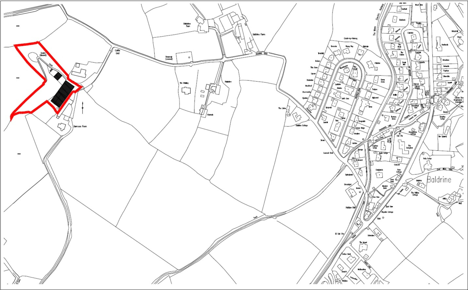 Floorplan - Barroose Eco House, Barroose Road, Baldrine, IM4 6AR. - Plan 4 of 5