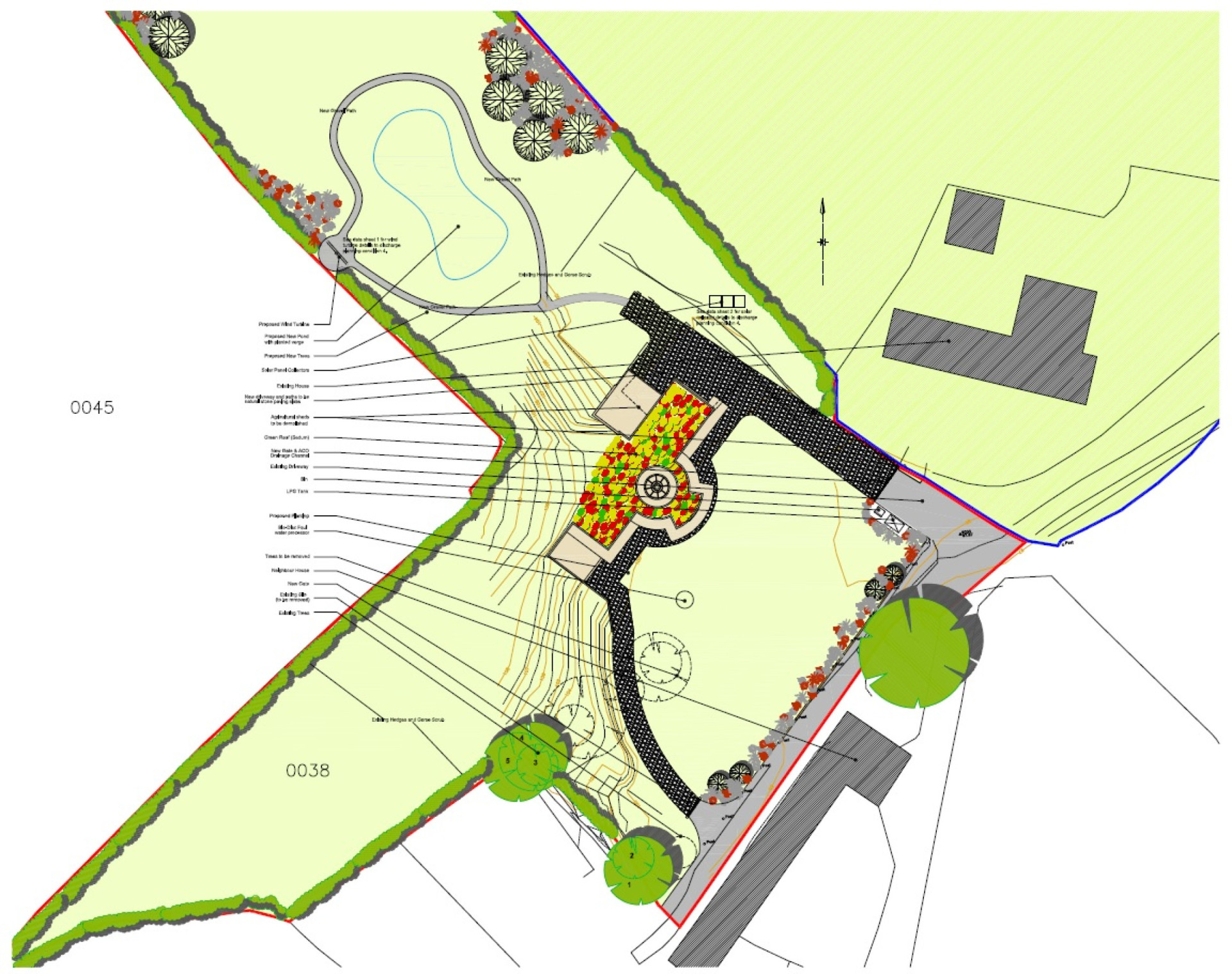 Floorplan - Barroose Eco House, Barroose Road, Baldrine, IM4 6AR. - Plan 5 of 5