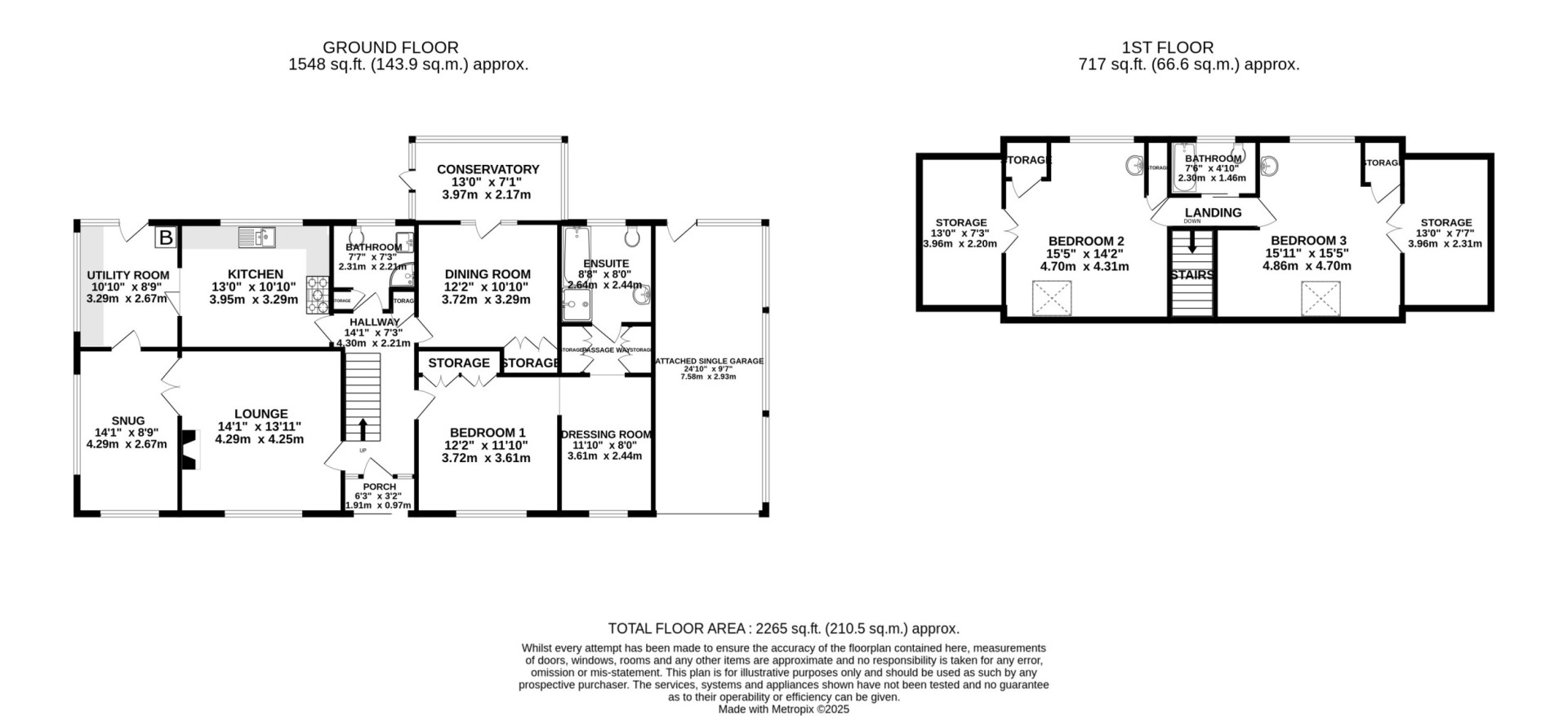 Floorplan - Greenacres, Balleira Road, Kirk Michael, IM6 1EE. - Plan 1 of 1