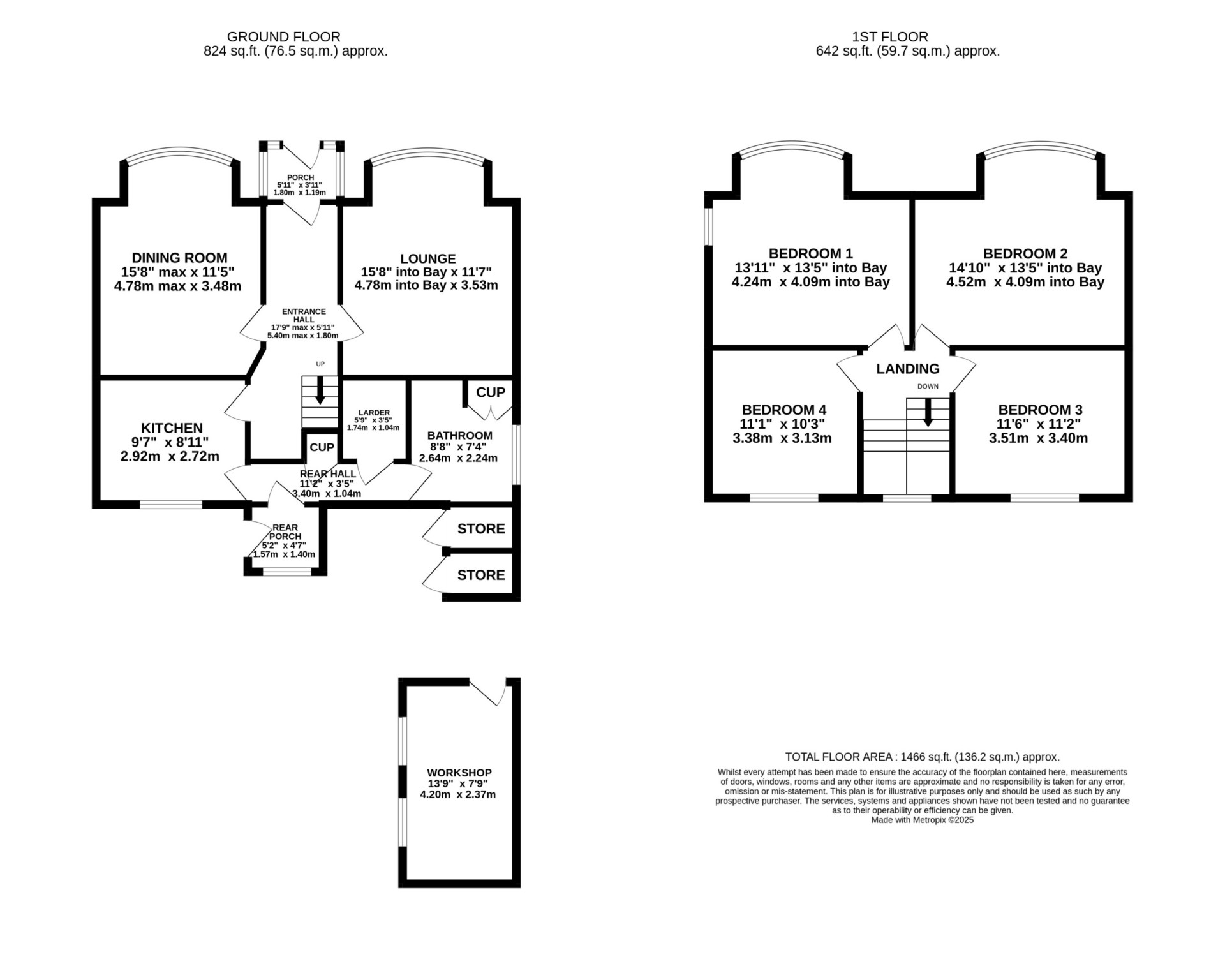 Floorplan - Fieldsway, Howe Road, Port St. Mary, IM9 5PR, Port Erin. - Plan 1 of 1