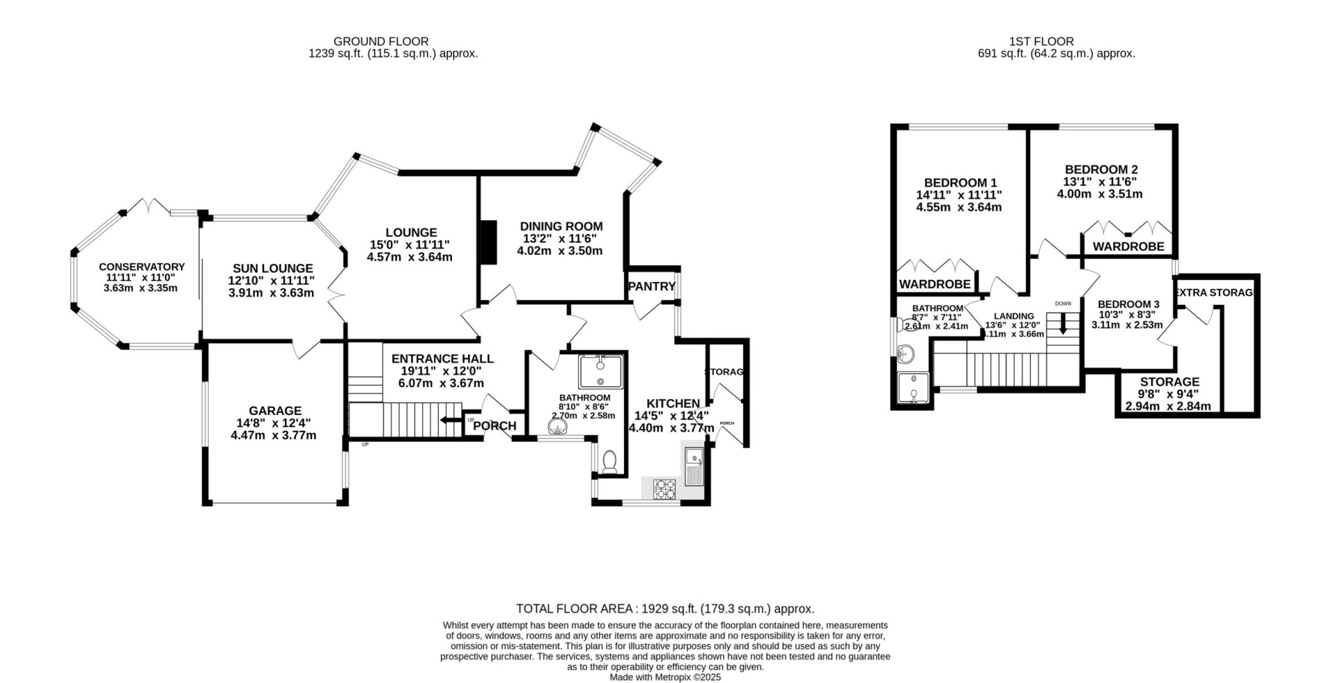 Floorplan - Ravenscourt, Jurby Road, Ramsey, IM8 3TA. - Plan 1 of 1
