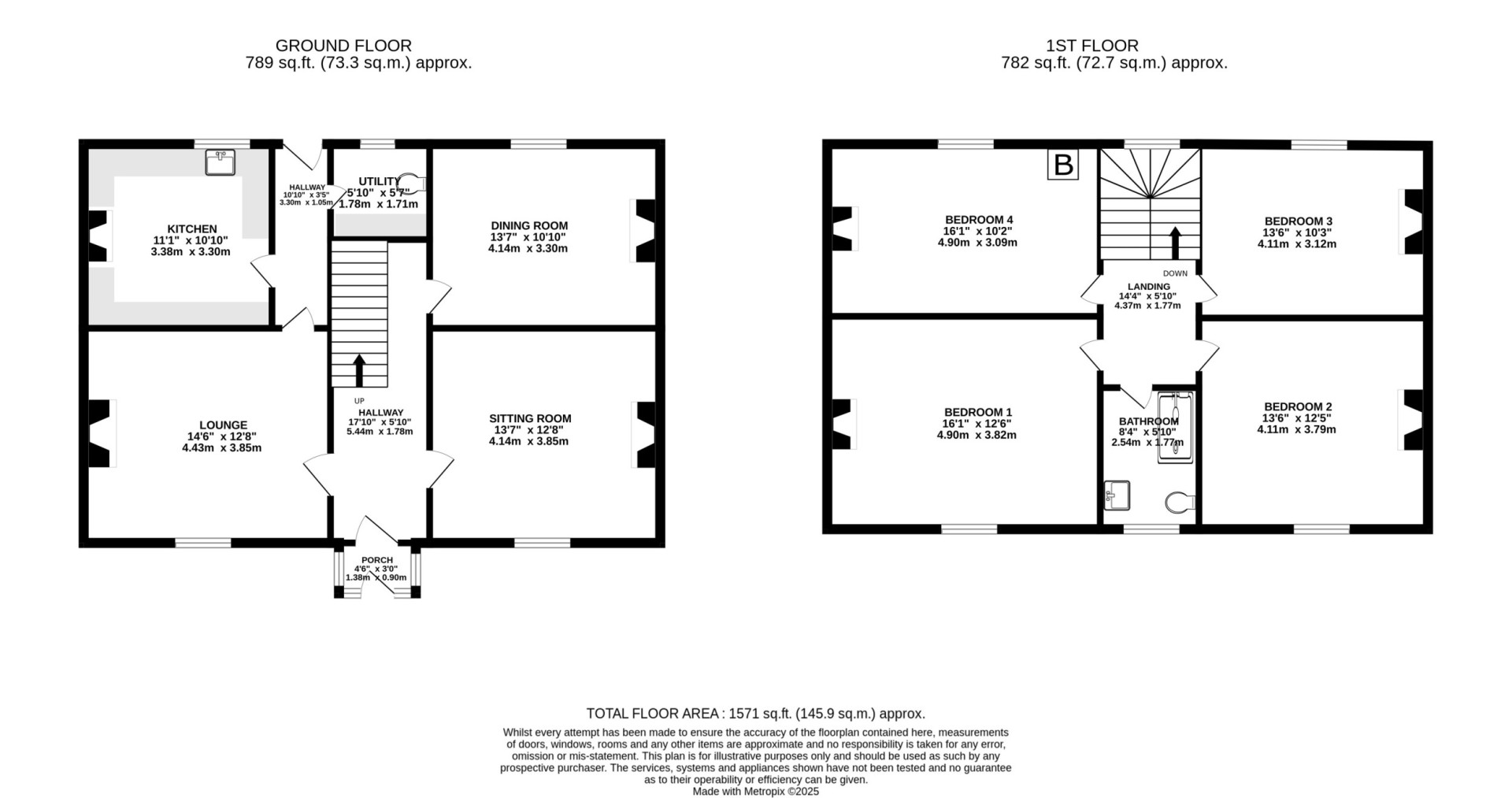Floorplan - Kella House, Main Road, Sulby, IM7 2HH. - Plan 1 of 1