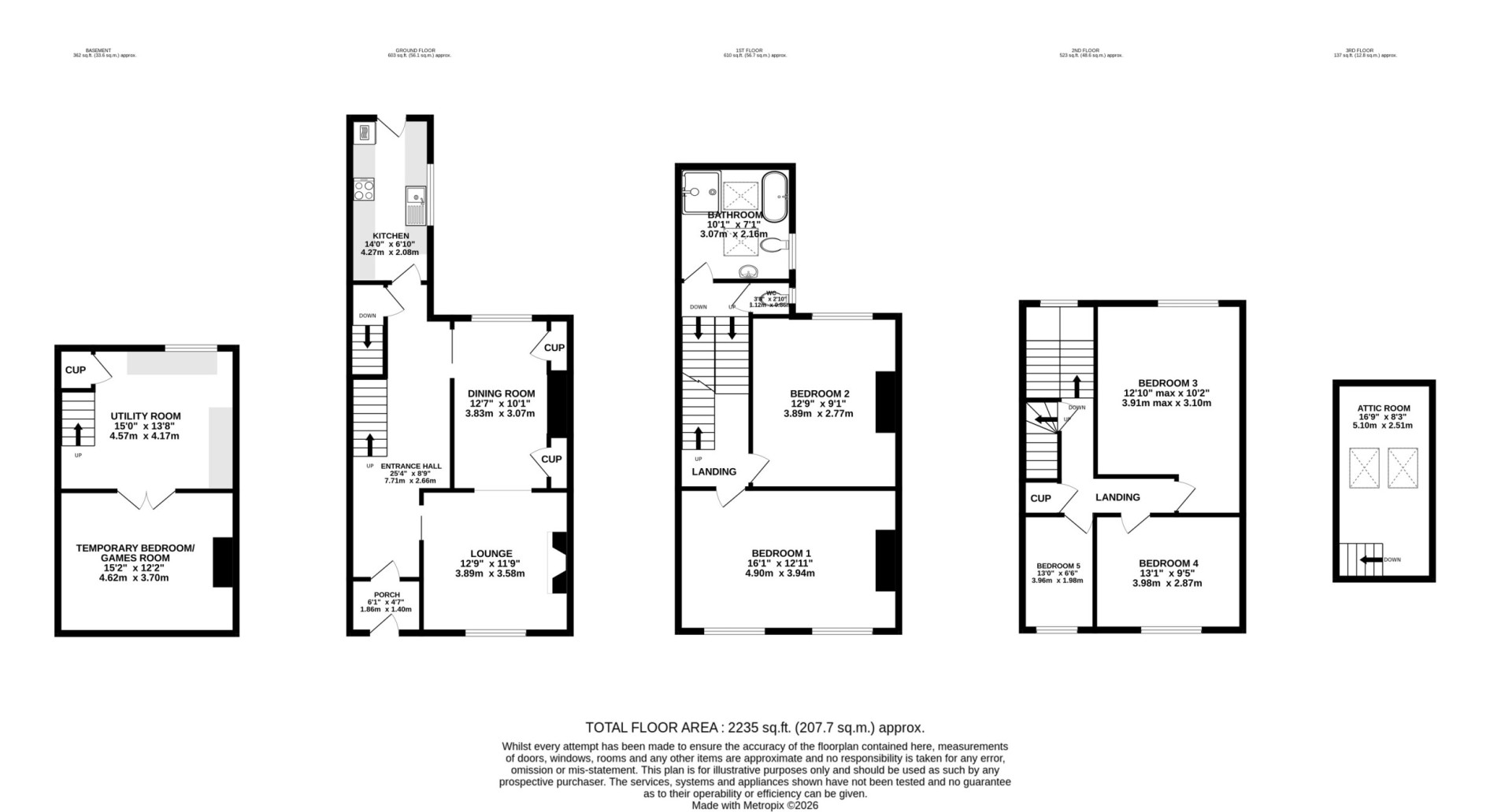 Floorplan - 31 Princes Street, Douglas, IM1 1BB. - Plan 1 of 1