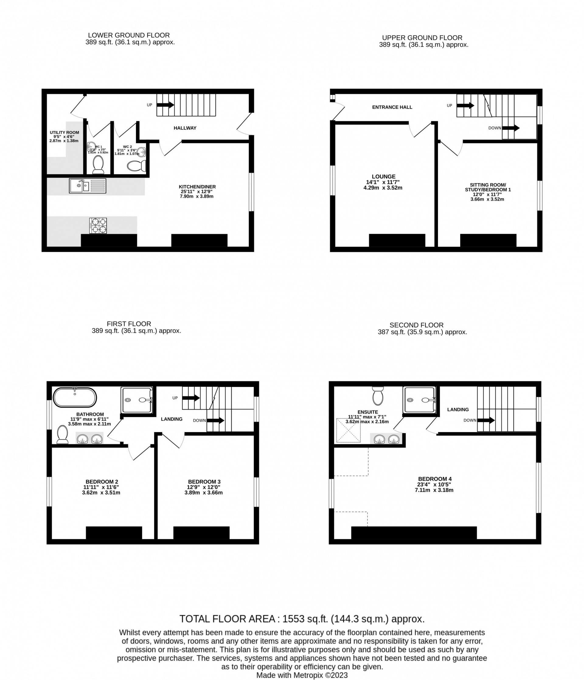 Floorplan - 89 Circular Road, Douglas, IM1 1AX. - Plan 1 of 1