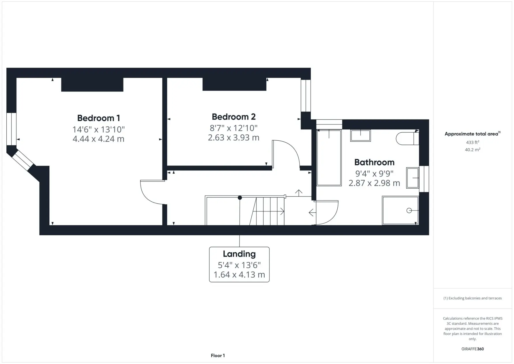 Floorplan - 32 Hildesley Road, Douglas, Isle Of Man, Isle Of Man, IM2 5AY. - Plan 3 of 3