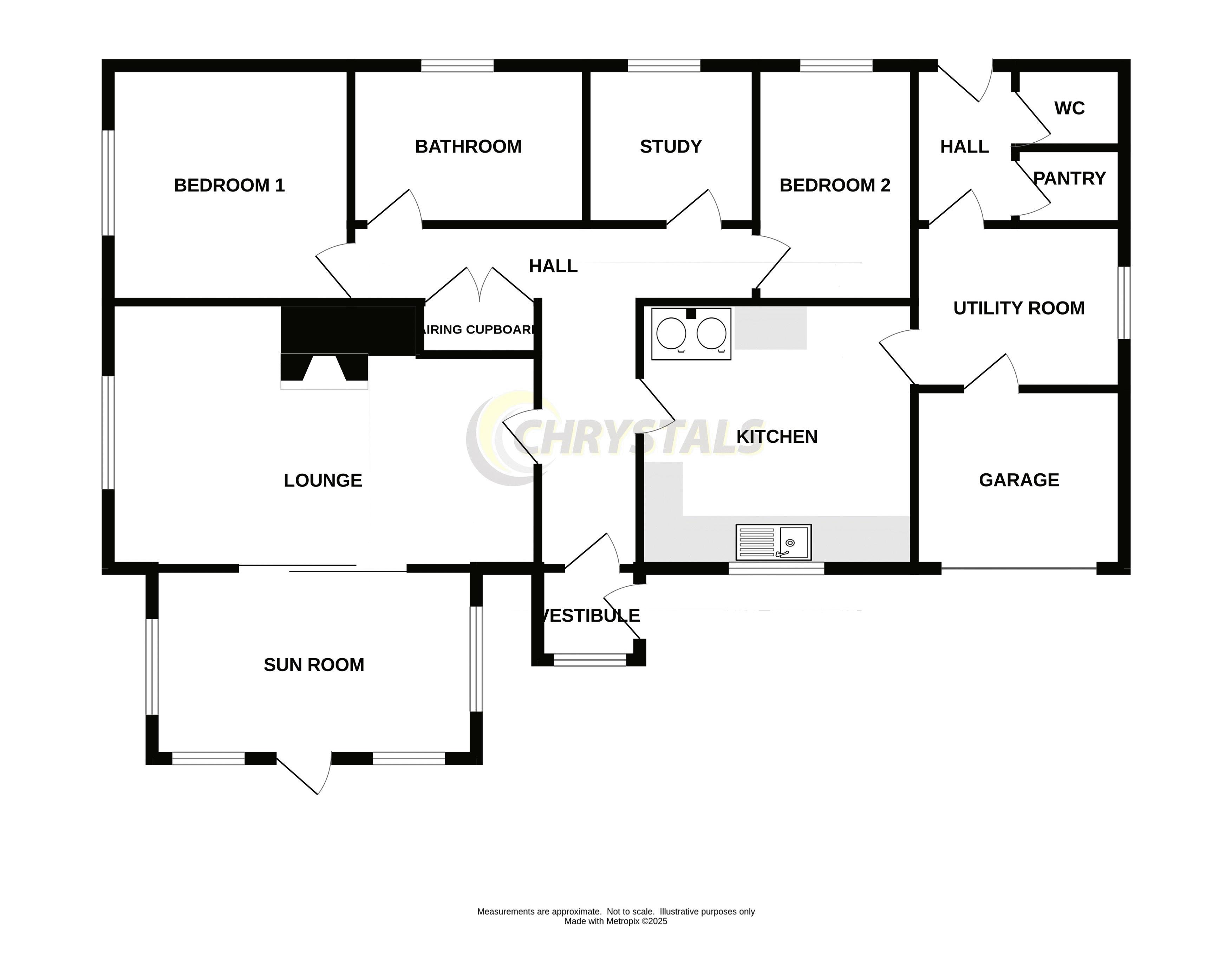 Floorplan - Craig Veg, St. Judes Road, Andreas IM7 2ER. - Plan 1 of 1
