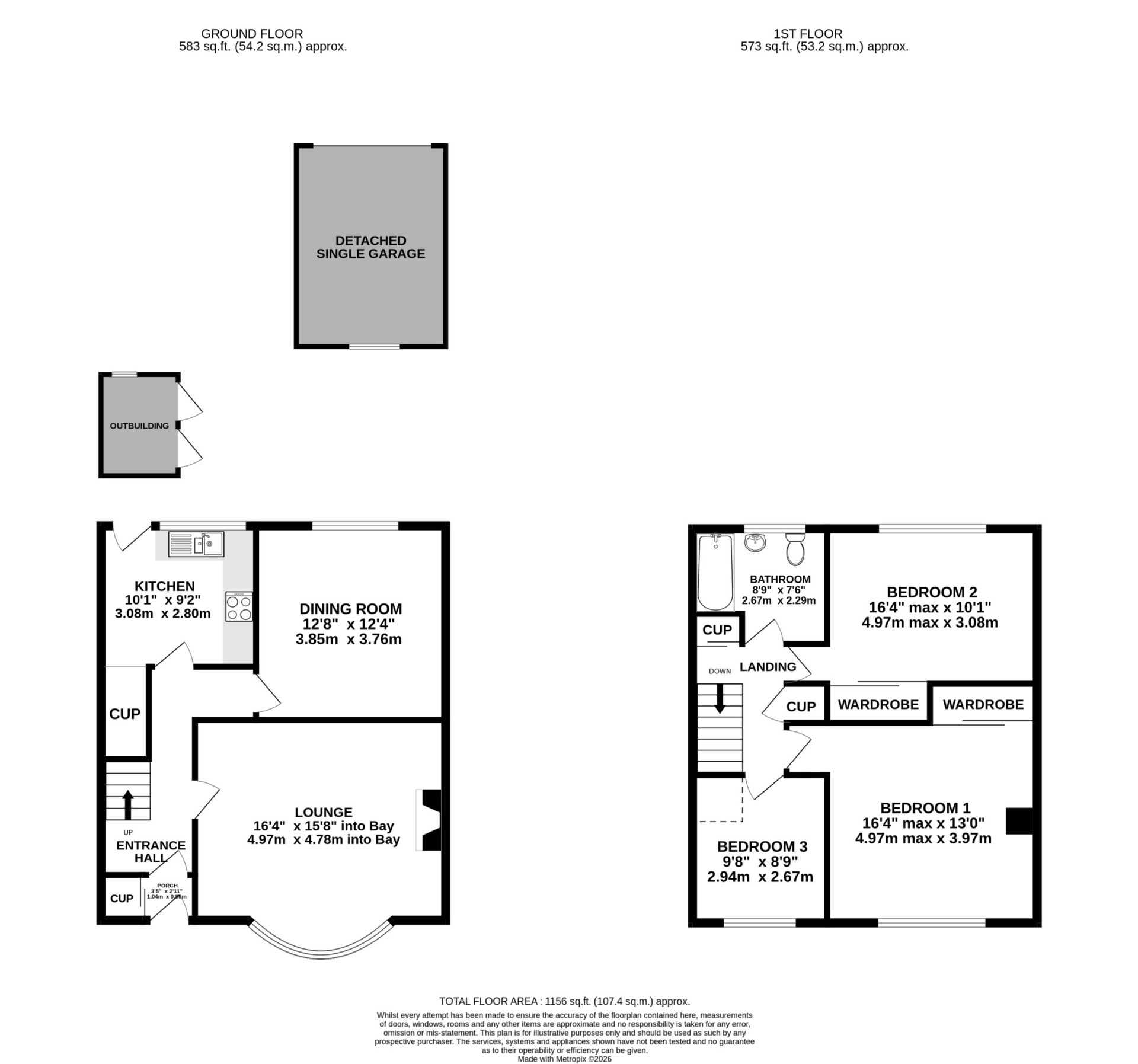 Floorplan - 4 Cronkbourne Avenue, Douglas, IM2 3LA. - Plan 1 of 1