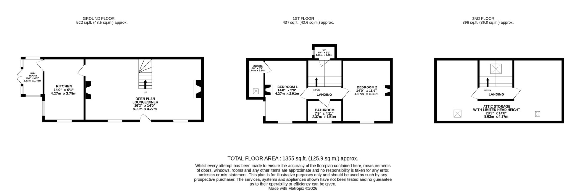 Floorplan - Waterfall House, Shore Road, Glen Maye, IM5 3BG. - Plan 1 of 1