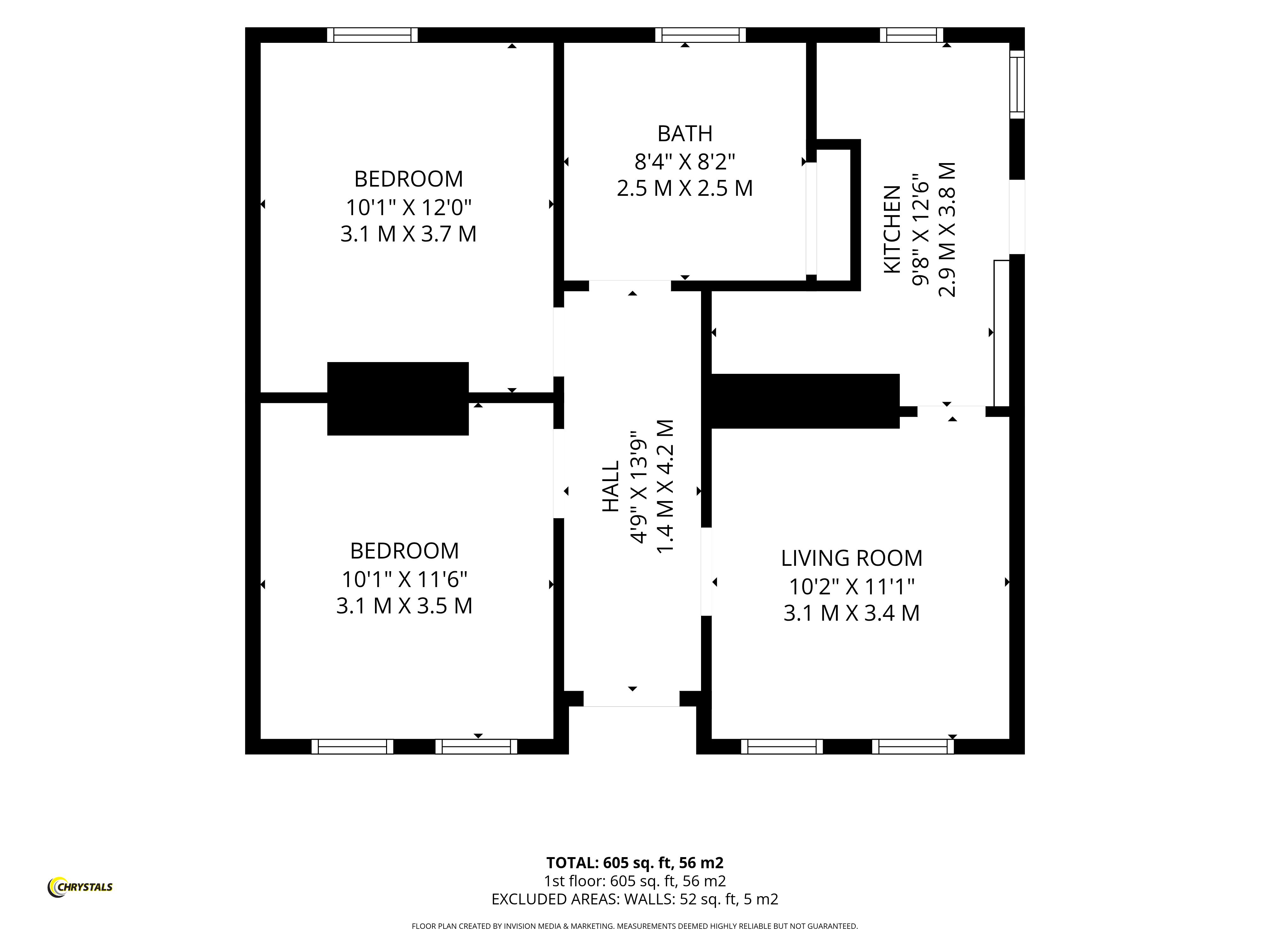 Floorplan - The Gate House, Castletown Road, Port St Mary IM9 5LT. - Plan 1 of 1