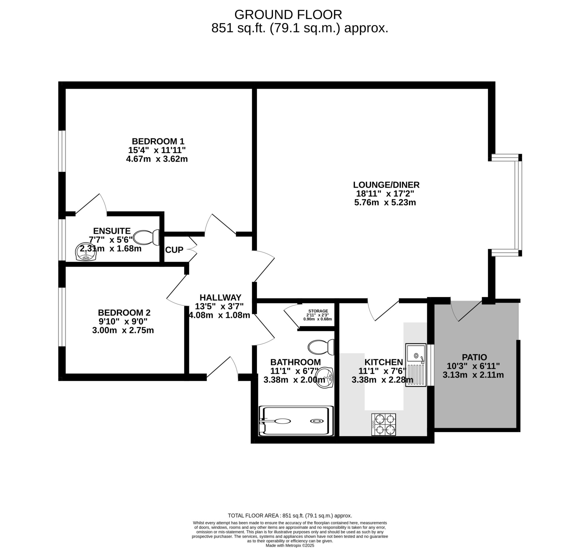 Floorplan - Apt. 17 Magnus Court, Kings Reach, Ramsey, IM8 3NT. - Plan 1 of 1