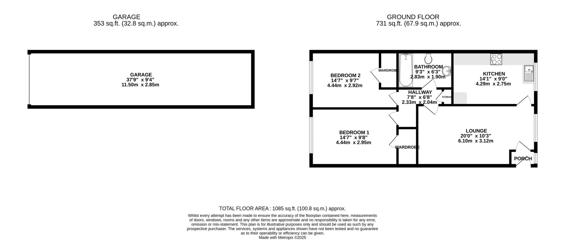 Floorplan - 3 Carlton Grove, Ramsey, IM8 2JA. - Plan 1 of 1