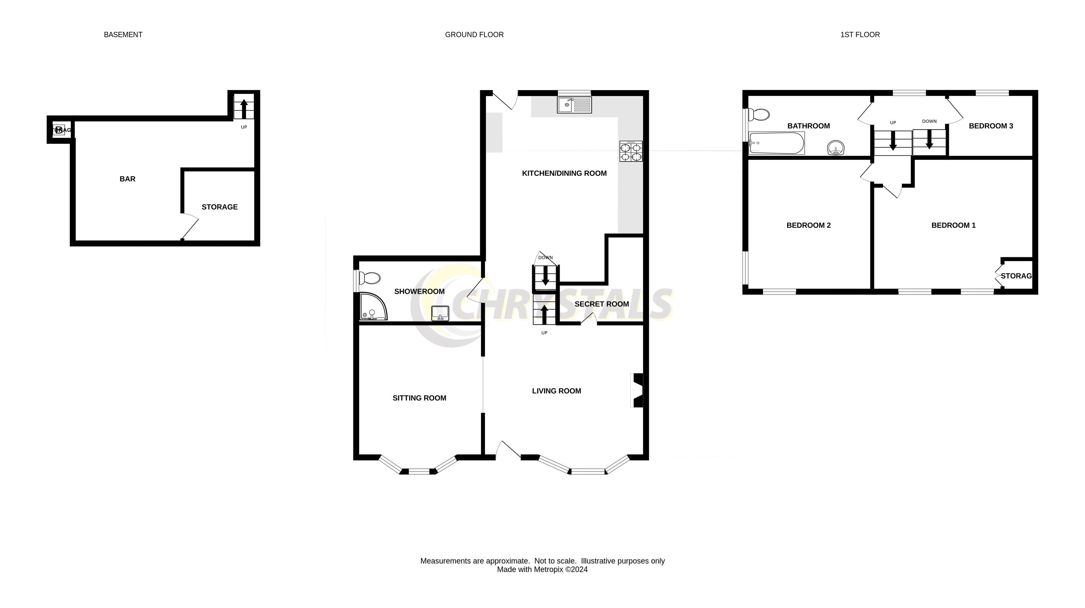 Floorplan - Ellan Vannin, Main Road, Ballaugh IM7 5EF. - Plan 1 of 1