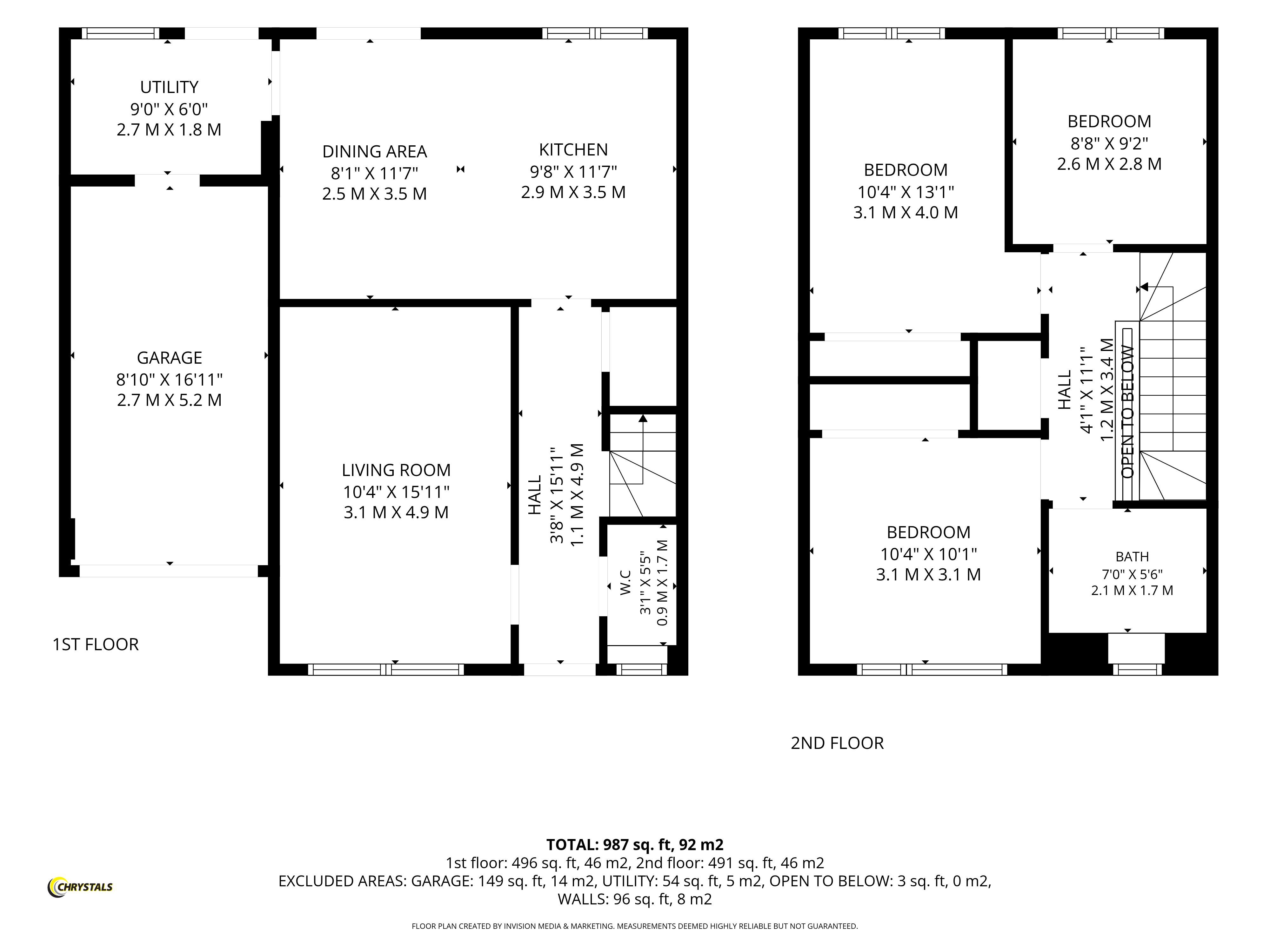Floorplan - 3 Cronk View Crescent, Ballakilley, Port Erin IM9 6DU. - Plan 1 of 1