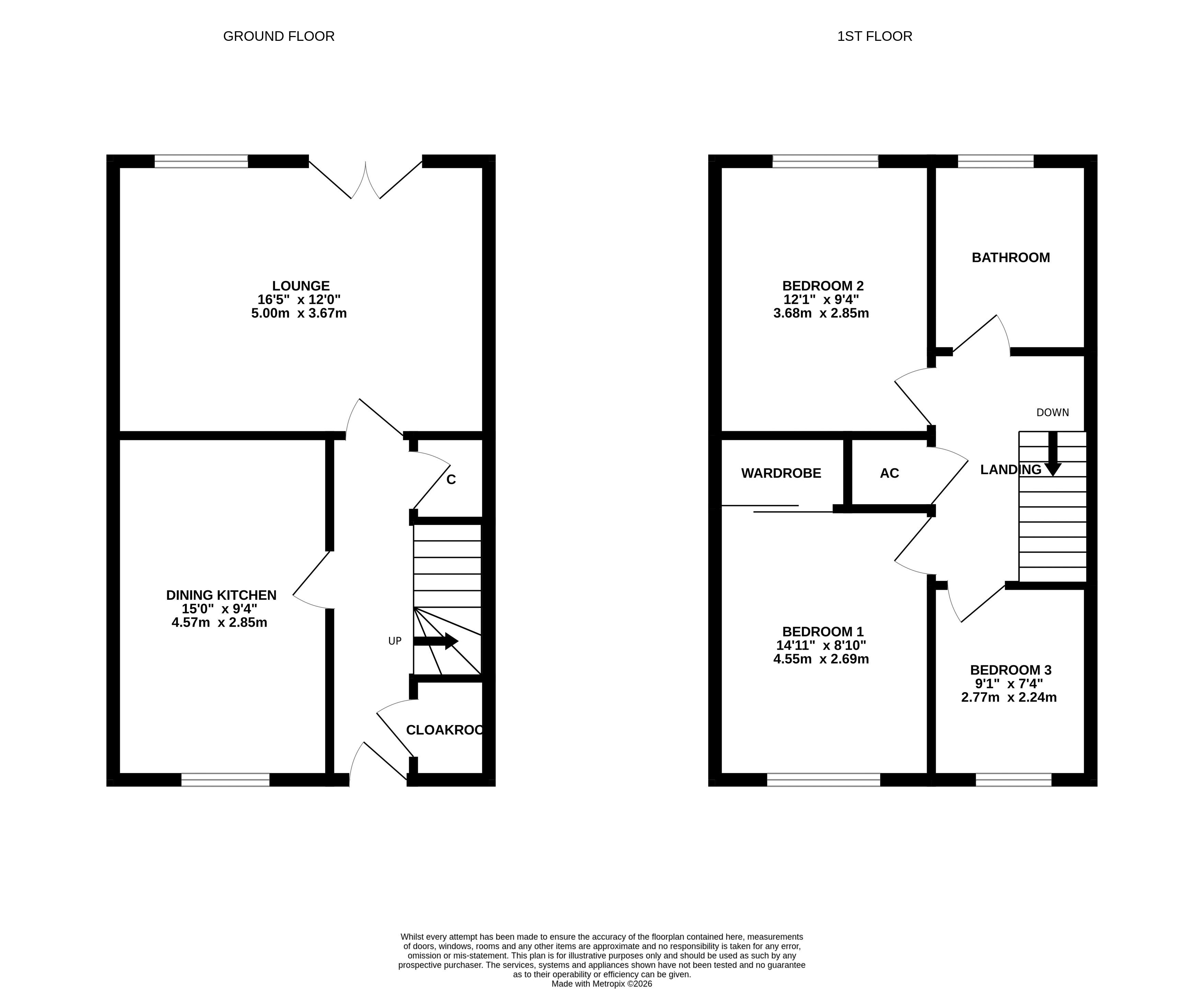 Floorplan - 39 Cronk View Crescent, Ballakilley, Port Erin IM9 6DU. - Plan 1 of 1