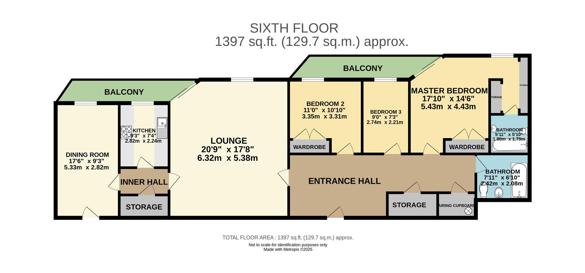 Floorplan - Kings Court, Ramsey, Isle Of Man. - Plan 1 of 1