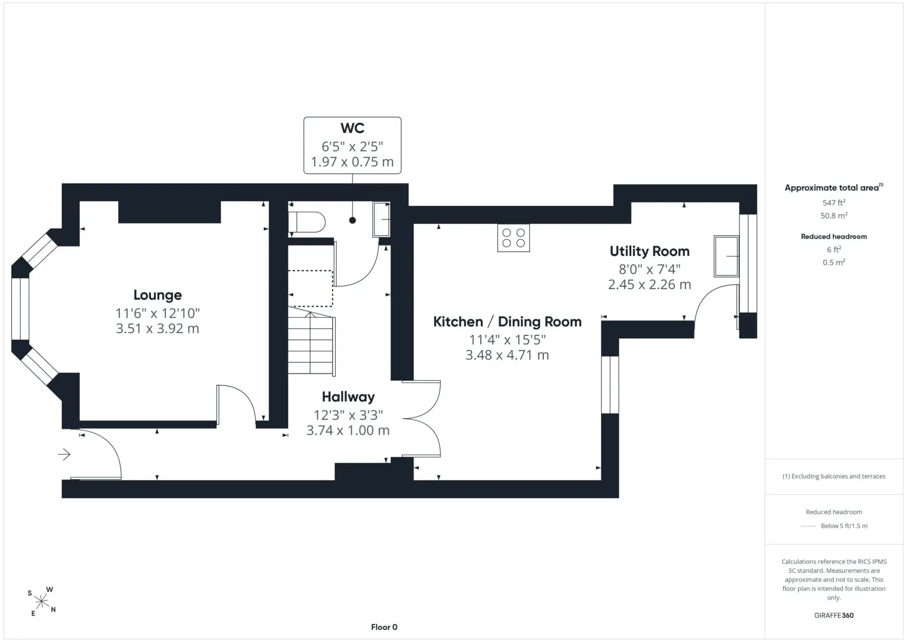 Floorplan - 8 Westbourne Road, Ramsey, Isle Of Man, Isle Of Man, IM8 2EP. - Plan 2 of 4