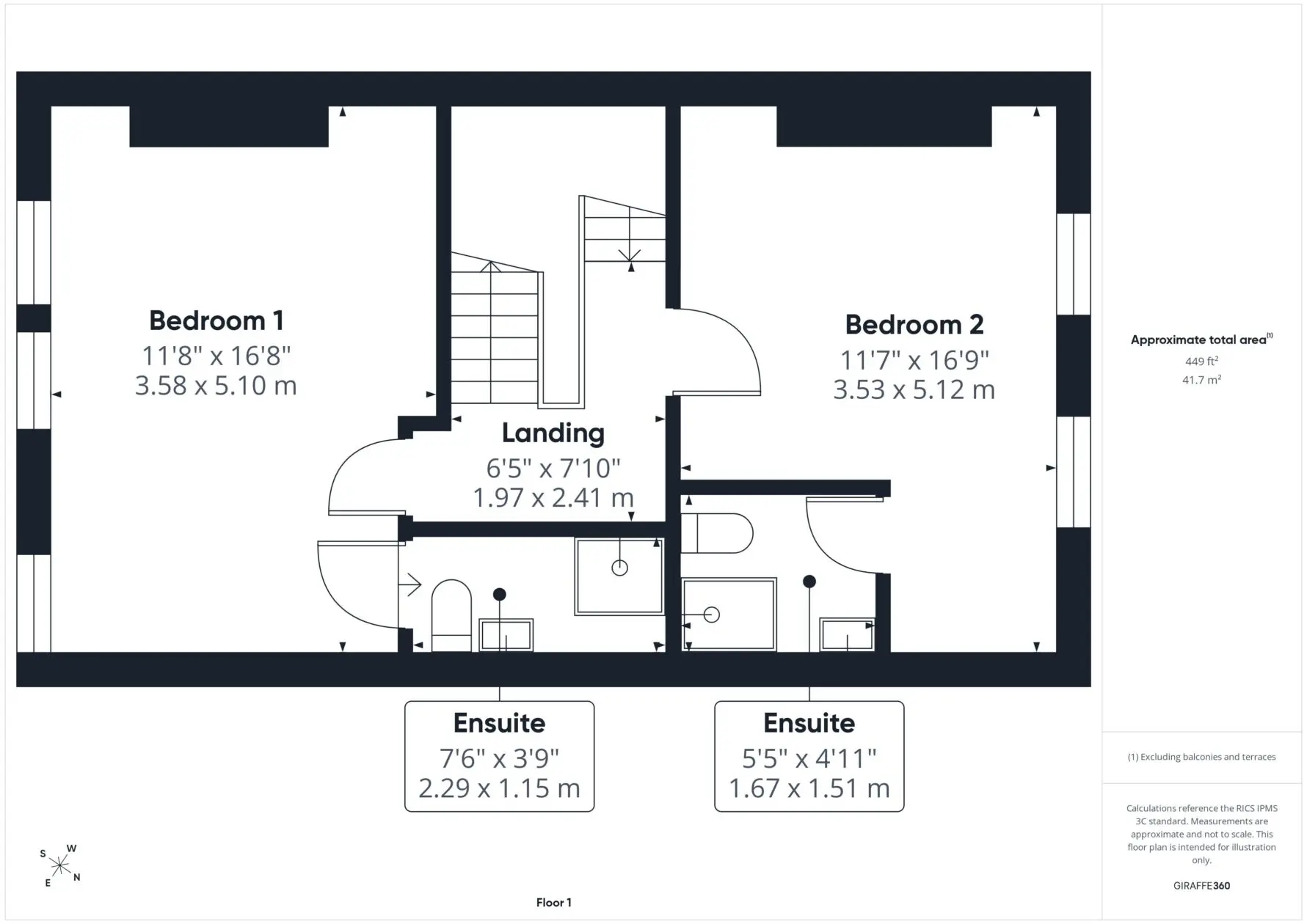 Floorplan - 8 Westbourne Road, Ramsey, Isle Of Man, Isle Of Man, IM8 2EP. - Plan 3 of 4
