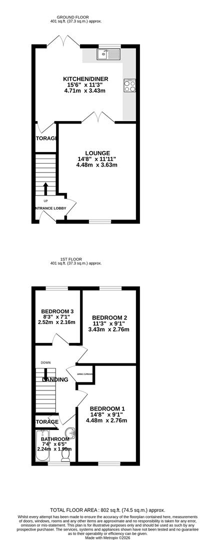 Floorplan - 59 Ballacottier Meadow Douglas. - Plan 1 of 1