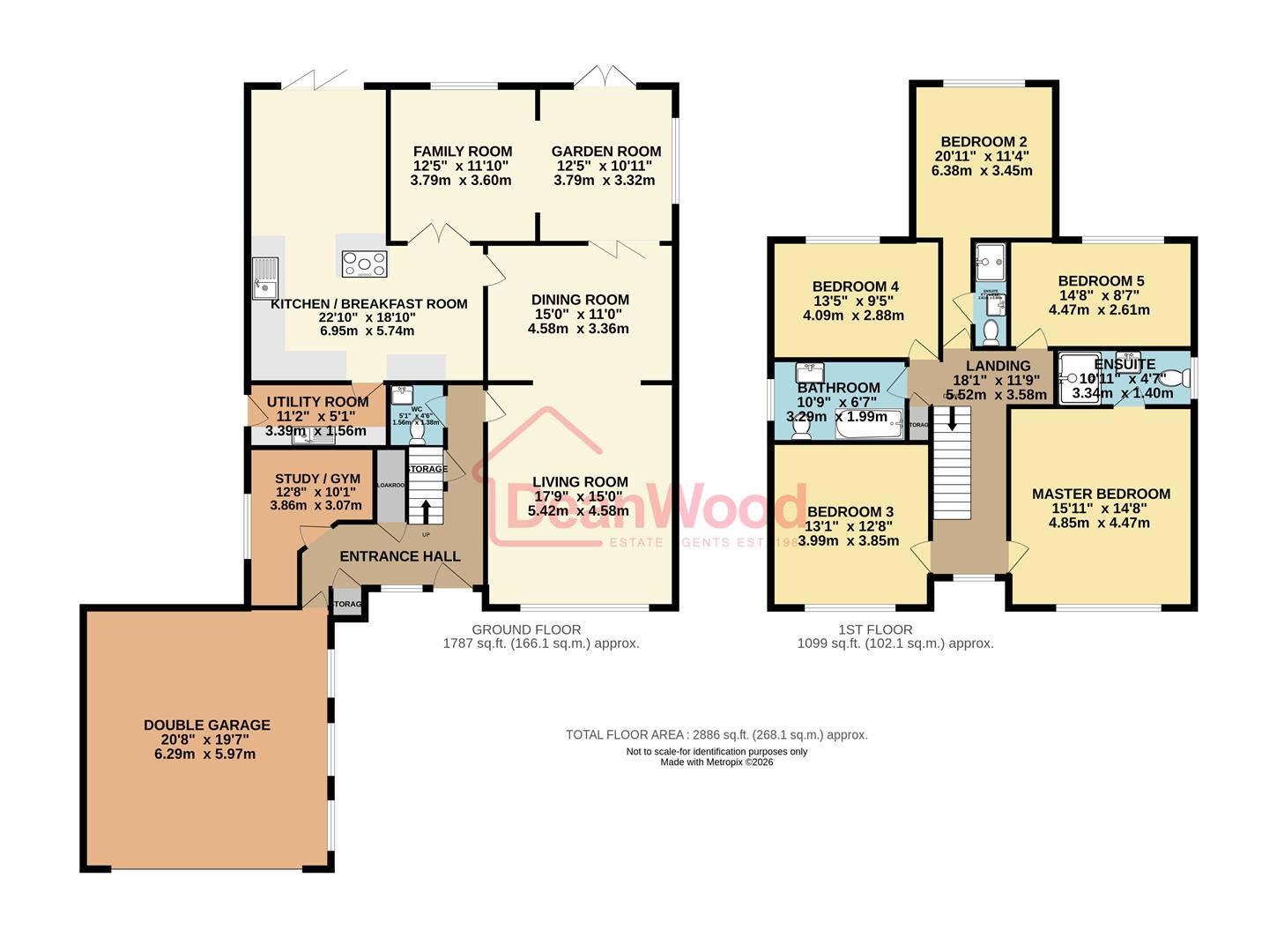Floorplan - 17 Pinehurst Glen, Saddlestone, Isle of Man, Braddan. - Plan 1 of 1