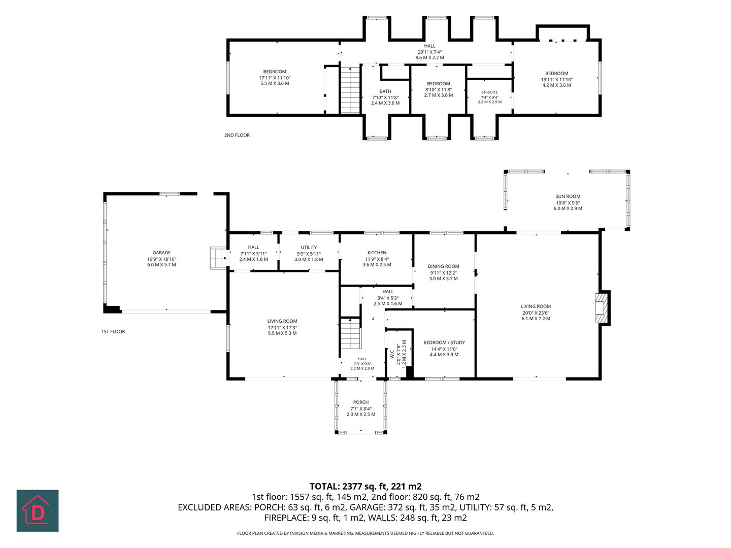 Floorplan - 14 Links View, Onchan, Isle of Man. - Plan 1 of 1