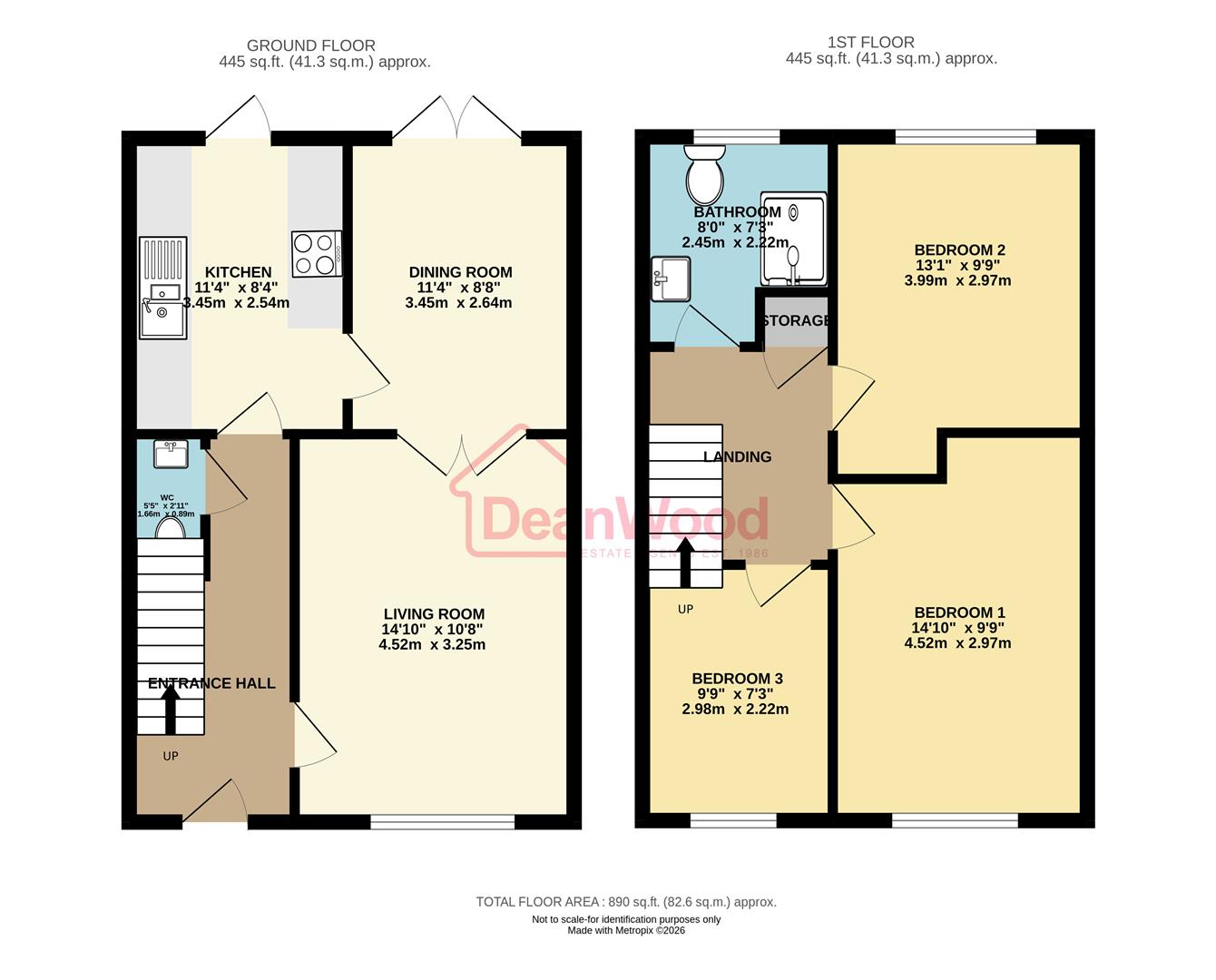 Floorplan - 42 Farmhill Meadows, Douglas, Isle of Man. - Plan 1 of 1