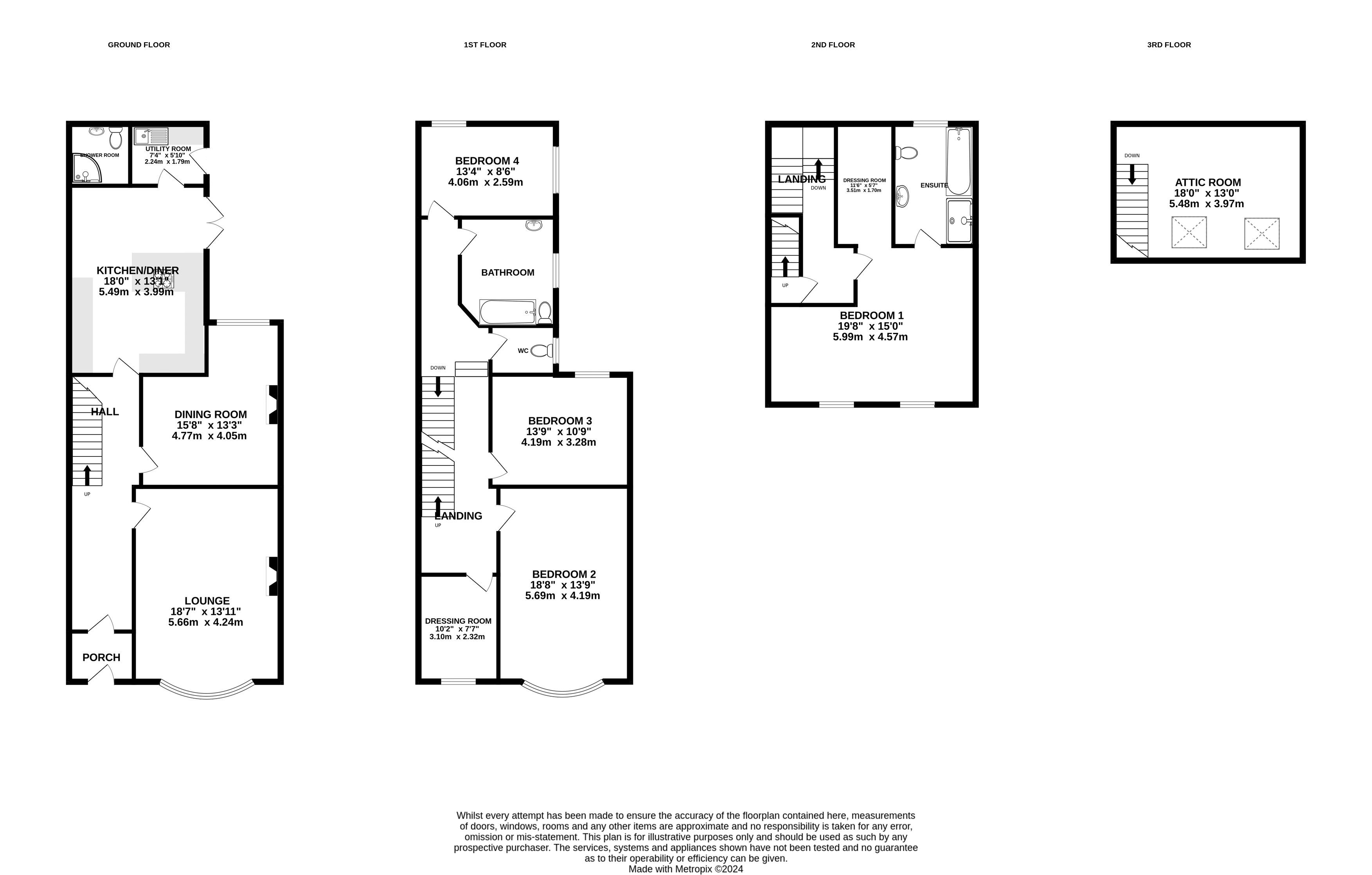 Floorplan - Windermere, Bay View Road, Port Erin IM9 6LF. - Plan 1 of 1