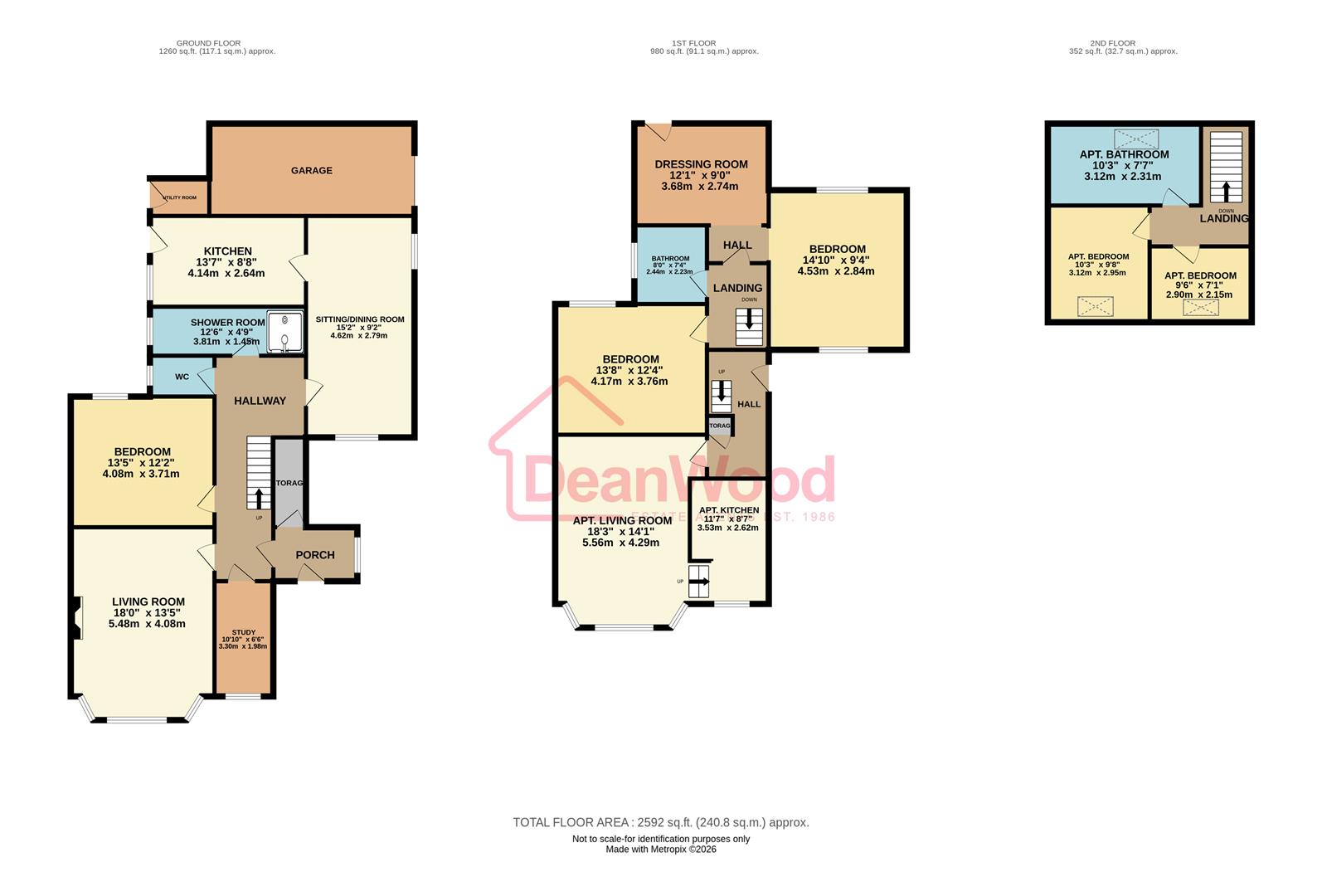 Floorplan - The Willows, Altdale Terrace, Lezayre Road, Ramsey. - Plan 2 of 2