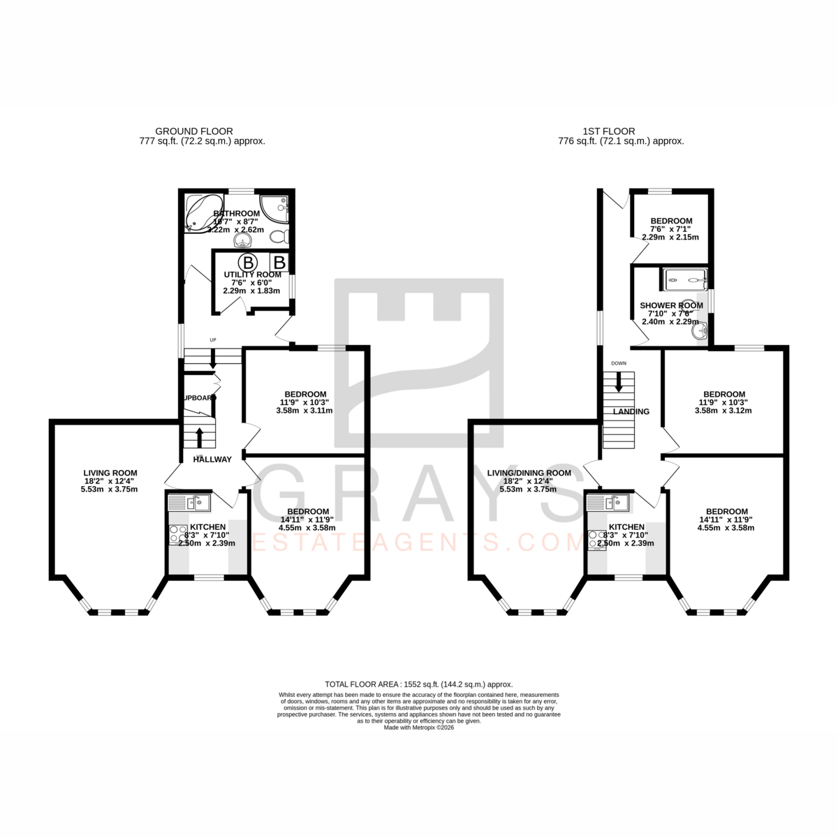 Floorplan - Marine Parade, Isle Of Man, IM5 1, Peel. - Plan 1 of 1