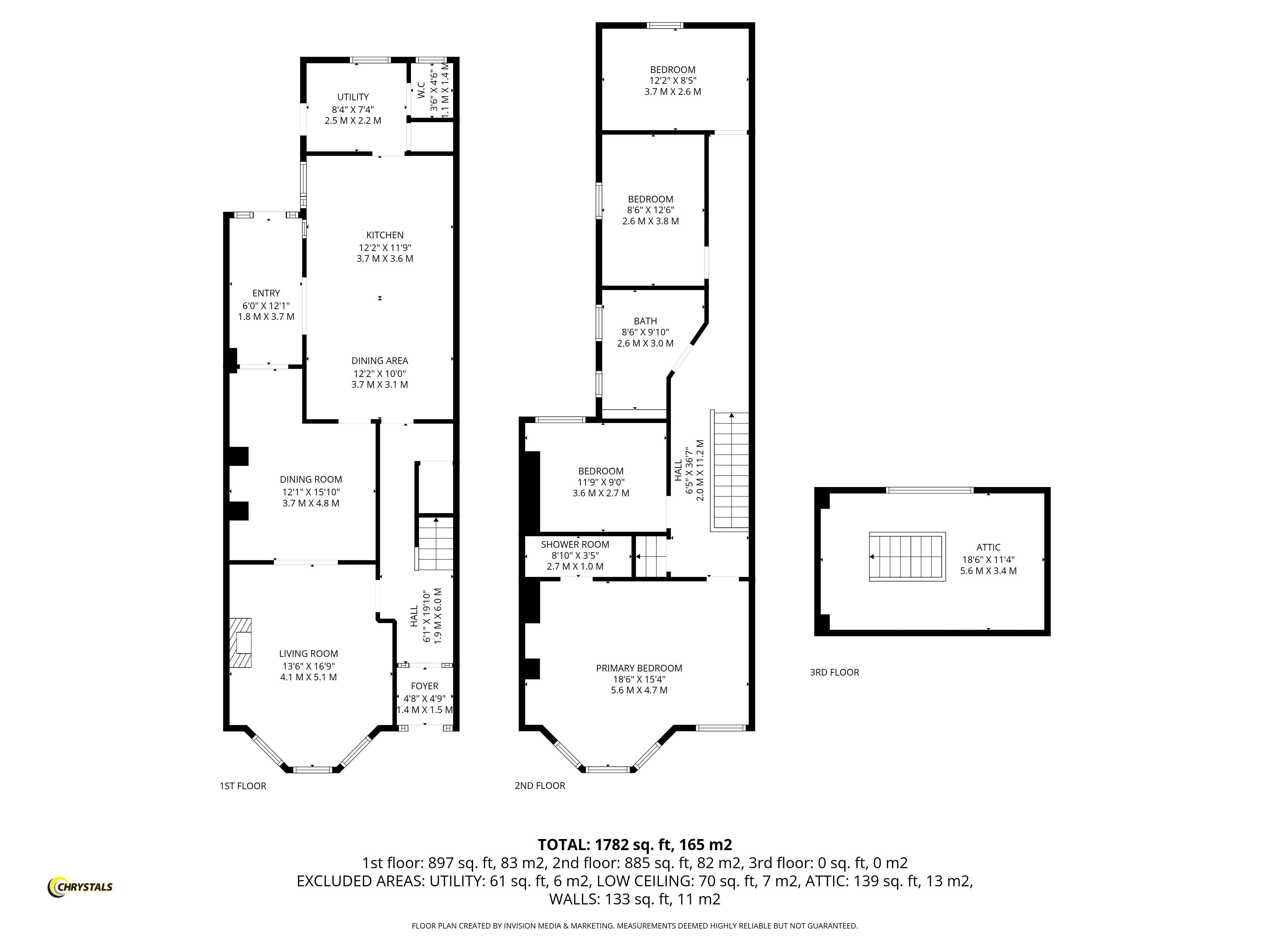 Floorplan - 7 Queens Terrace, Douglas IM1 4BZ. - Plan 1 of 1
