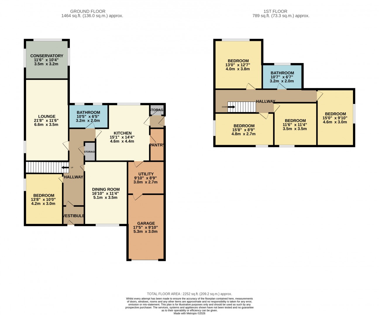Floorplan - 5, Lheaney Grove, Ramsey, IM8 2JQ. - Plan 1 of 1
