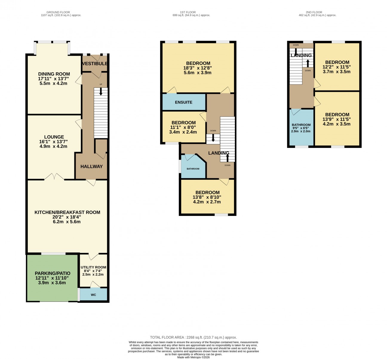 Floorplan - 10, Somerset Road, Douglas, Isle Of Man, IM2 5AD. - Plan 1 of 1