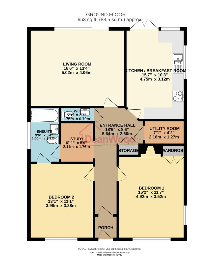Floorplan - 17 Groudle Road, Onchan, Isle of Man. - Plan 1 of 1