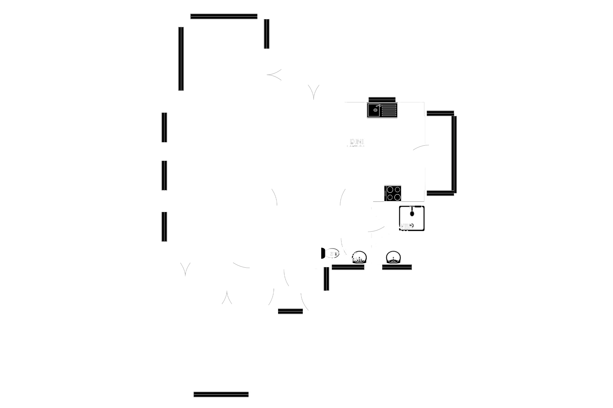 Floorplan - Zenobia, Ellenbrook Avenue, Douglas. - Plan 1 of 1
